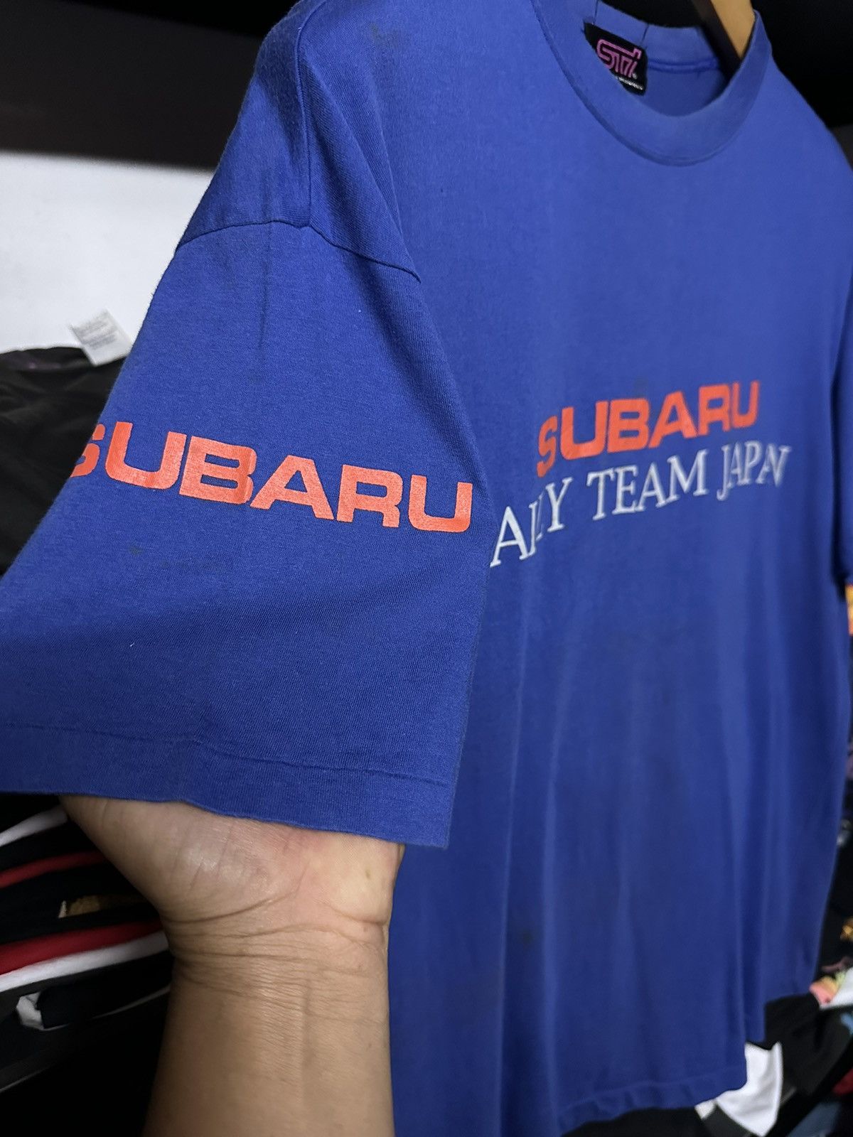 NASCAR Vintage 90s STI Subaru Rally Team Japan Racing Tee Size US M / EU 48-50 / 2 - 4 Thumbnail