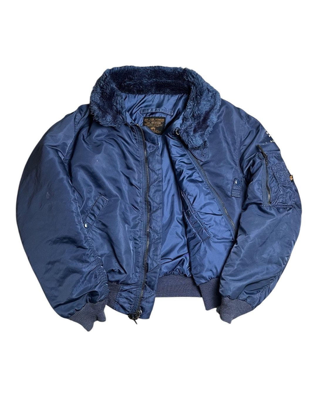 Alpha Industries Vintage B-15C bomber jacket by Aplha industries Size US M / EU 48-50 / 2 - 2 Thumbnail