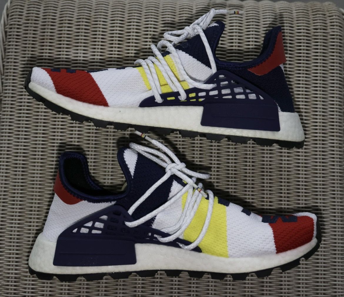 adidas gazelle silver green womens Adidas NMD Hu Pharrell X Billionaire Boys Club Multi-Color