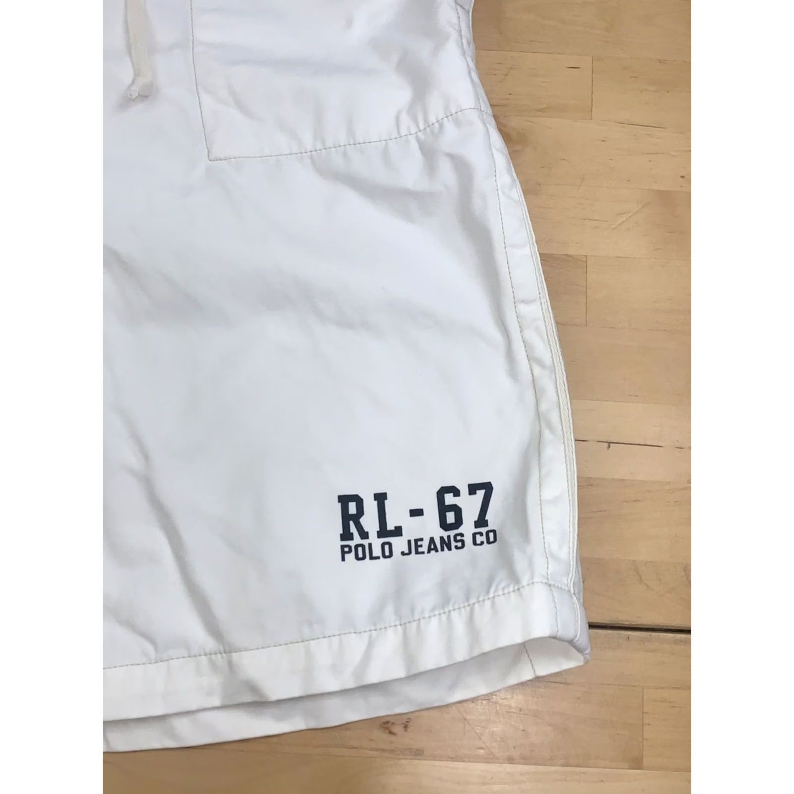 Polo Ralph Lauren Polo Ralph Lauren Polo Jeans 67 Shorts Men L White Cotton Casual Button Drawstring 13246 Size US L / EU 52-54 / 3 - 3 Thumbnail