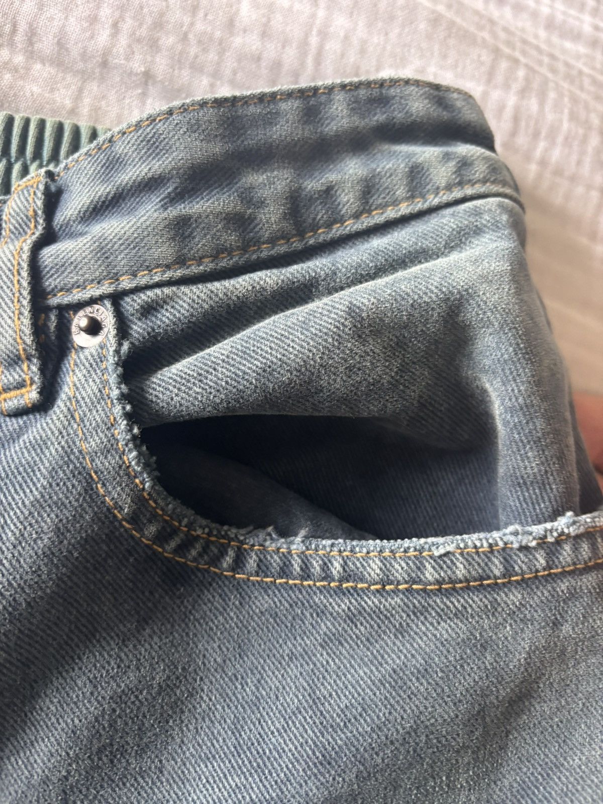 Balenciaga BALENCIAGA HYBRID DENIM PANT Size US 36 / EU 52 - 8 Thumbnail