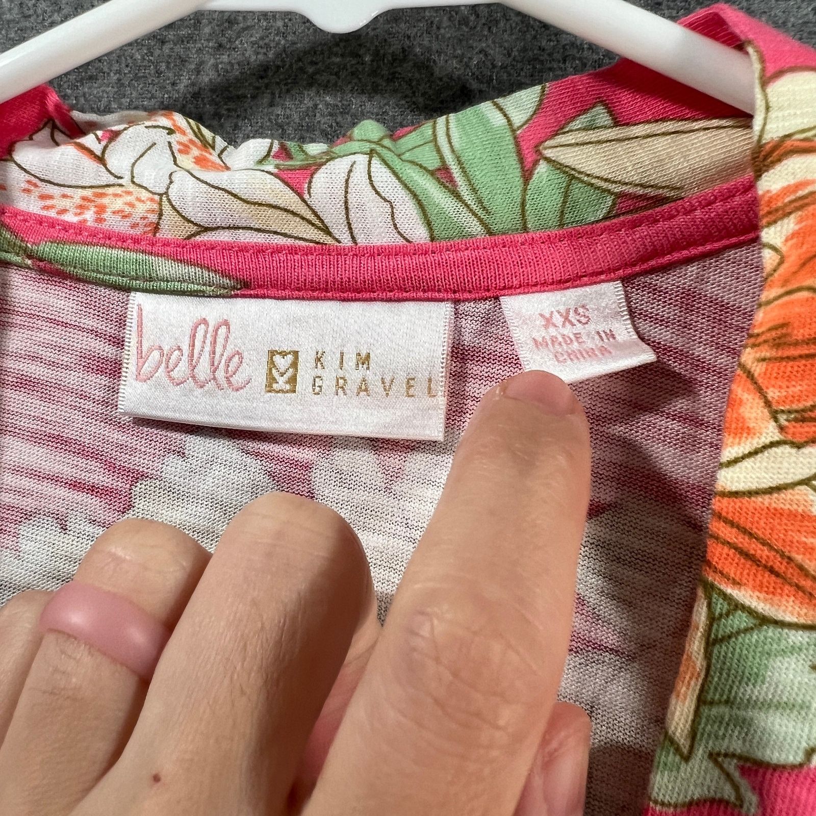 Other Belle by Kim Gravel Slub Knit Don't Be Koi Printed Duster Size XXS / US 00 / IT 34 - 3 Thumbnail