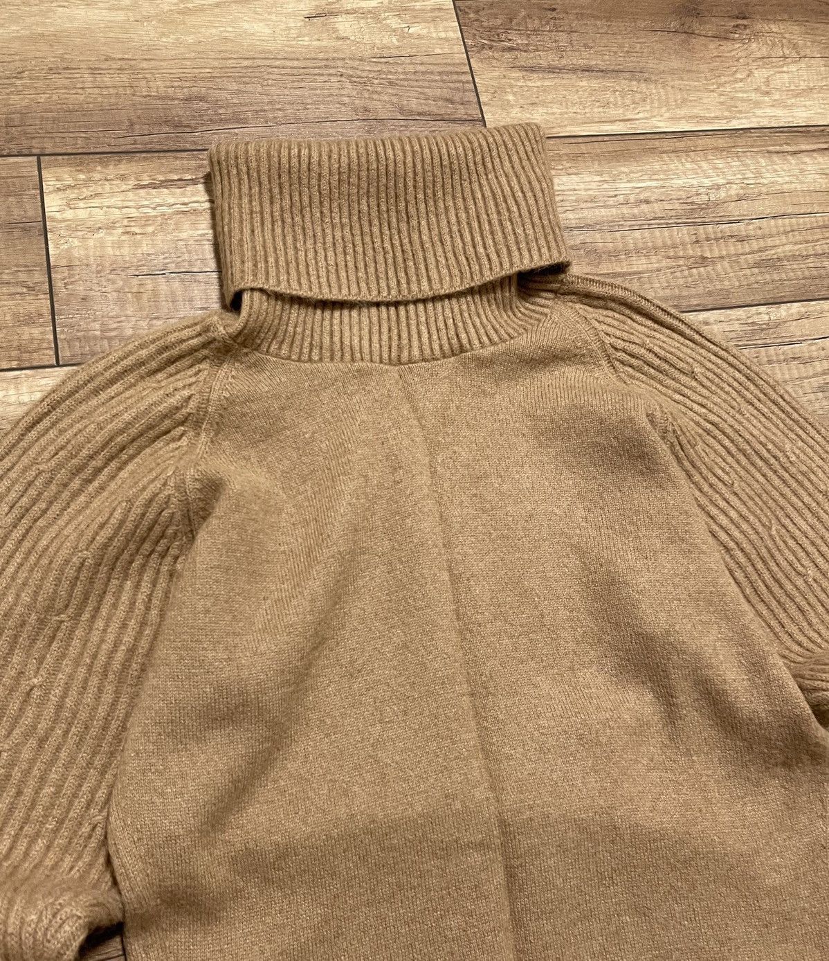 Chanel Chanel Camelhair Long Turtleneck Sweater Tunique Dress Size M / US 6-8 / IT 42-44 - 8 Thumbnail