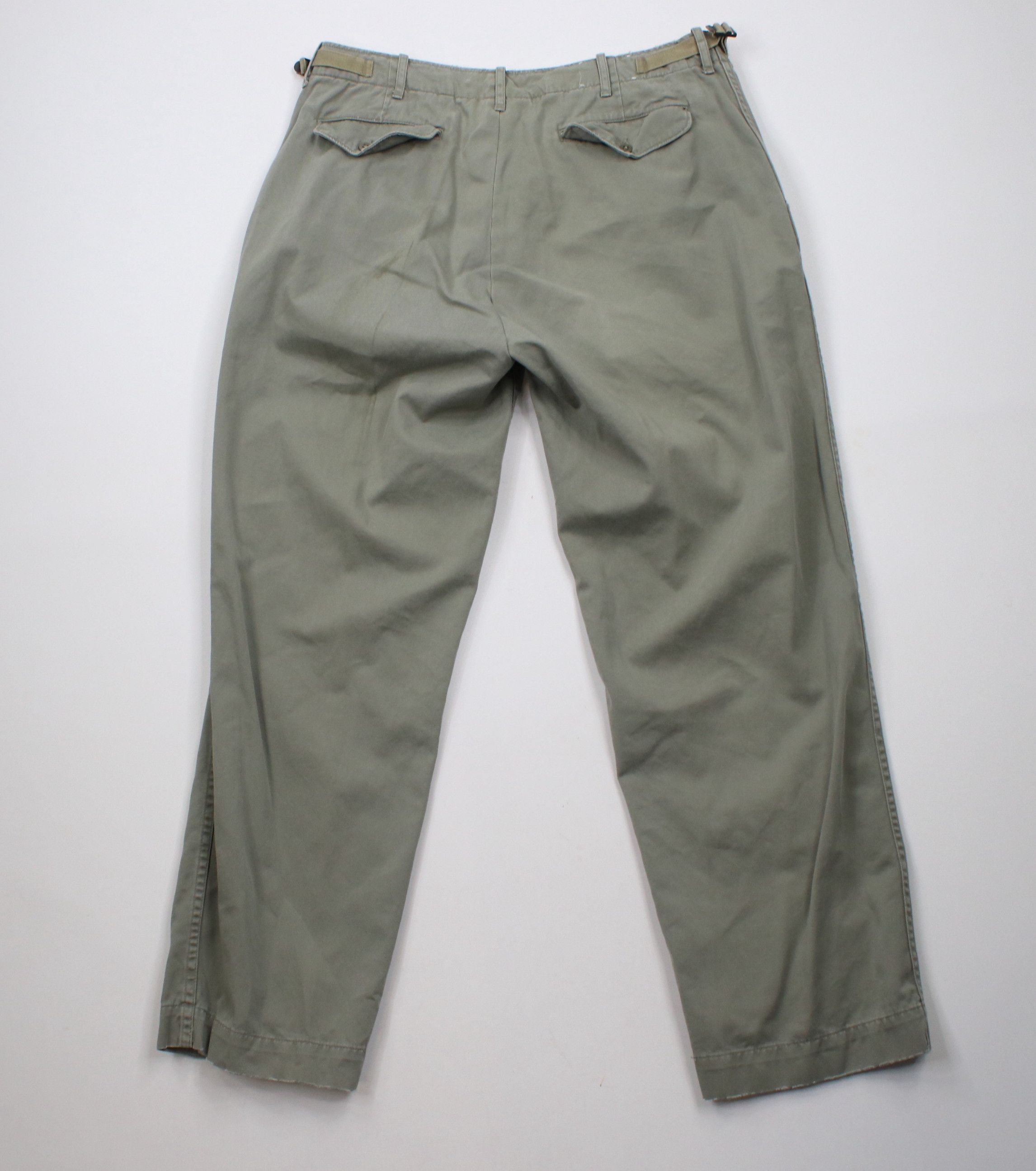 Ralph Lauren × Vintage Vintage 90s Ralph Lauren Style Wide Leg Combat Pants Size US 36 / EU 52 - 11 Thumbnail