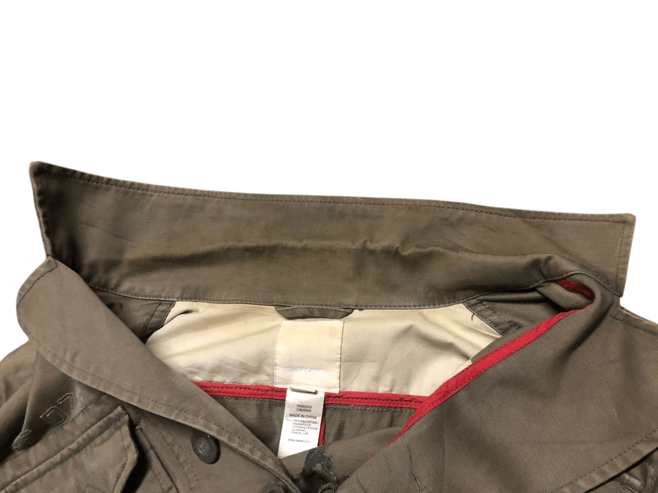 Diesel Vintage Diesel Jacket Military Style Sunfaded Faded Size US M / EU 48-50 / 2 - 12 Thumbnail