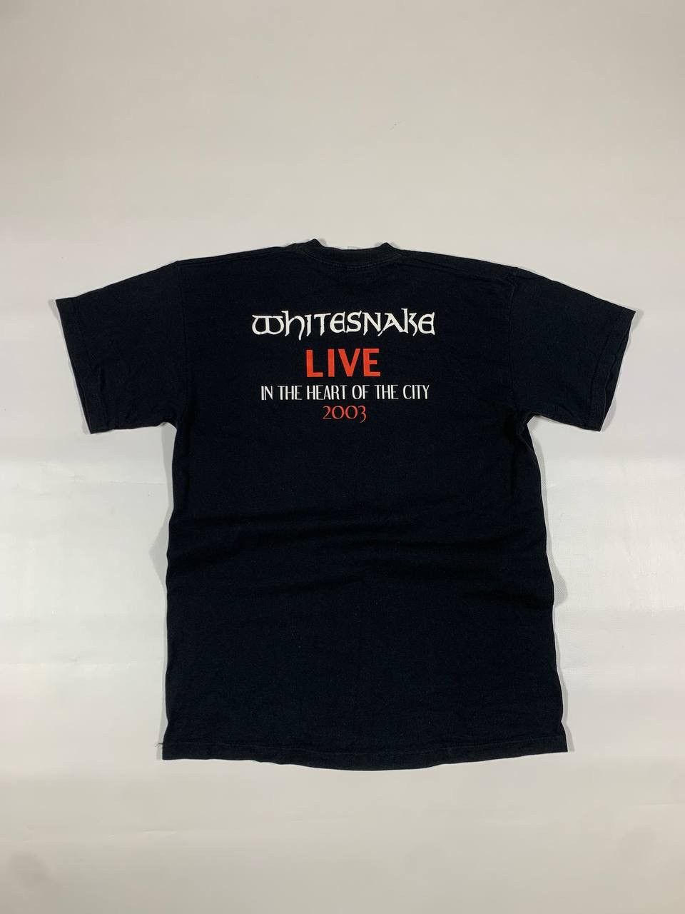 Vintage Whitesnake 2003 Live The Still Of The Night Vintage T-shirt Size US L / EU 52-54 / 3 - 4 Thumbnail