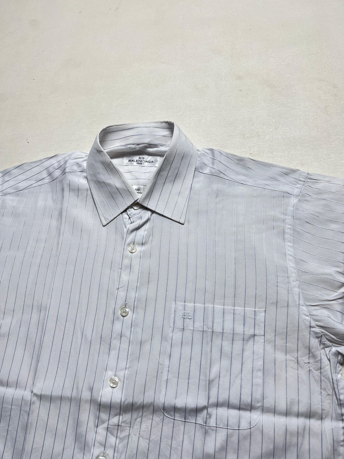 Balenciaga Vintage Balenciaga shirt Size US L / EU 52-54 / 3 - 2 Thumbnail