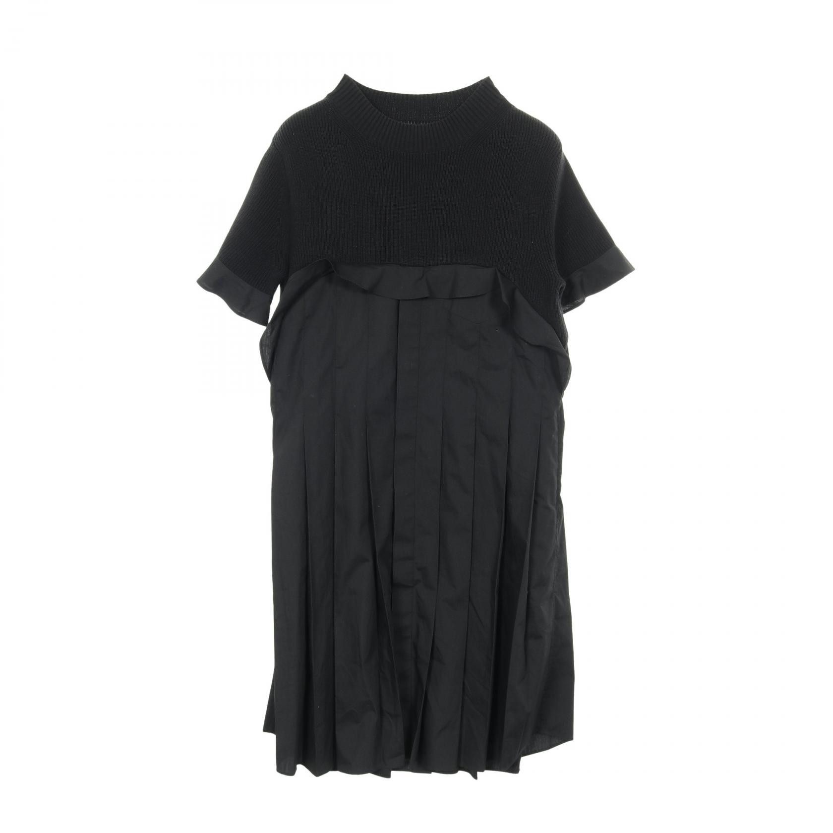 Sacai Sacai Sacai Cotton Dress Textile Dresses DUTY FREE for USA Size ONE SIZE - 1 Thumbnail