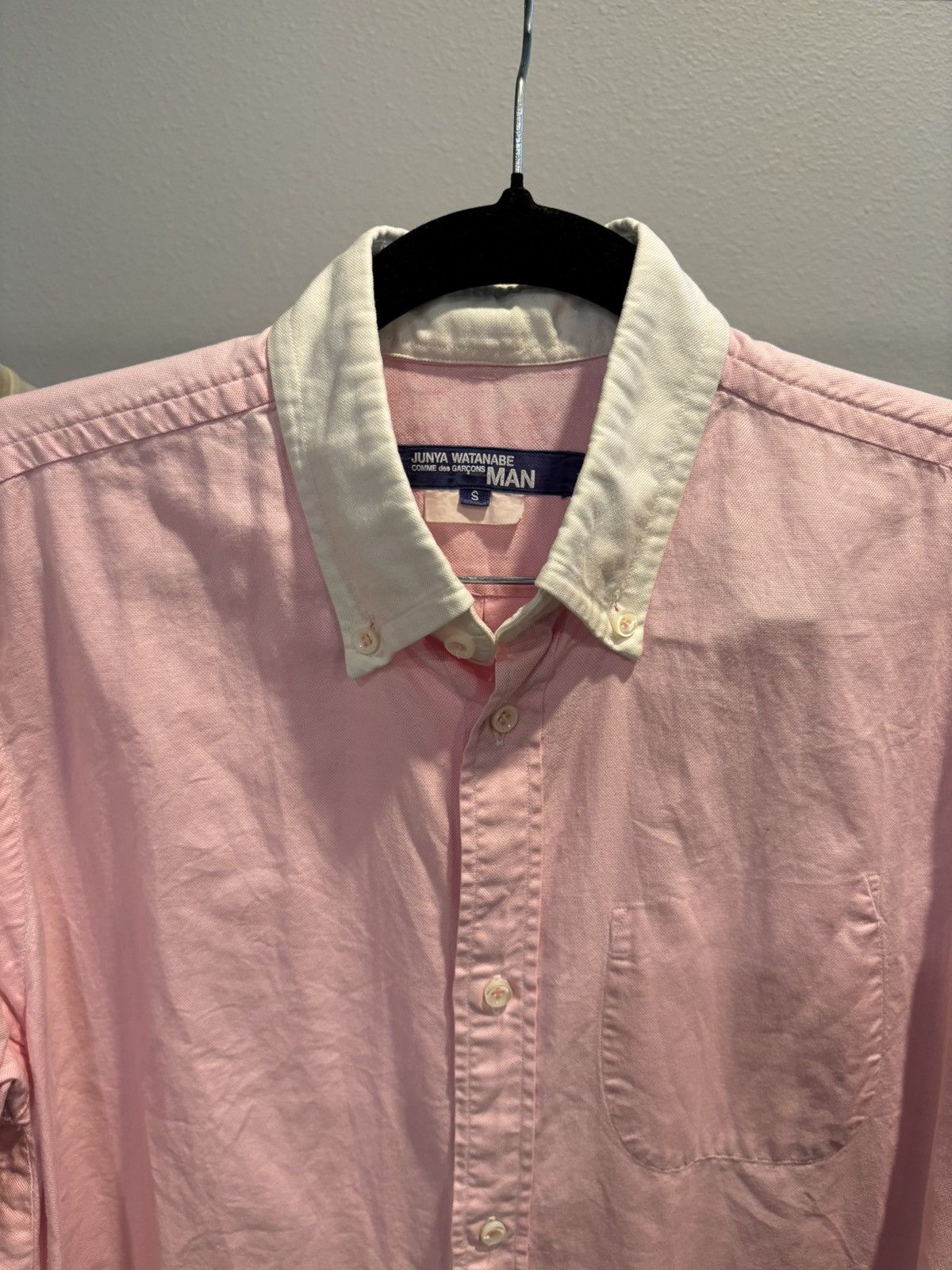 Junya Watanabe Junya Watanabe AW07 Pink Button Up Shirt 👕 Size US S / EU 44-46 / 1 - 2 Thumbnail