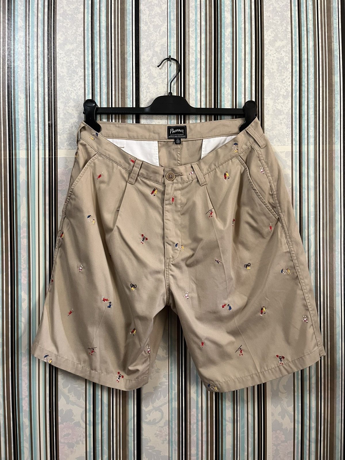 Pherrow's 1990s Pherrows relaxed sportswear embroidered #A5 Size US 30 / EU 46 - 3 Thumbnail