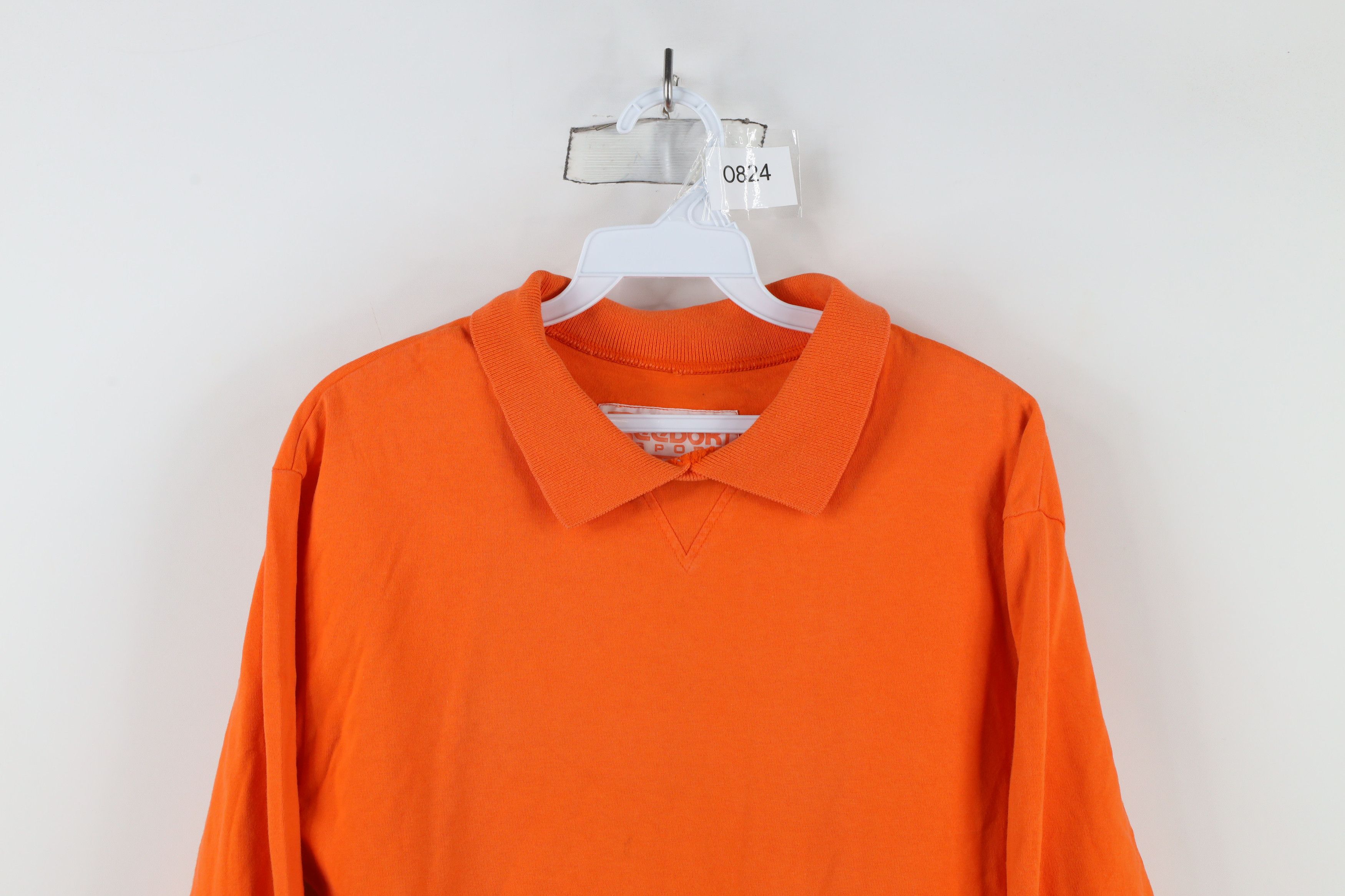 Reebok × Vintage Vintage 90s Reebok Sport Out Long Sleeve Rugby Polo Shirt Size US S / EU 44-46 / 1 - 2 Thumbnail