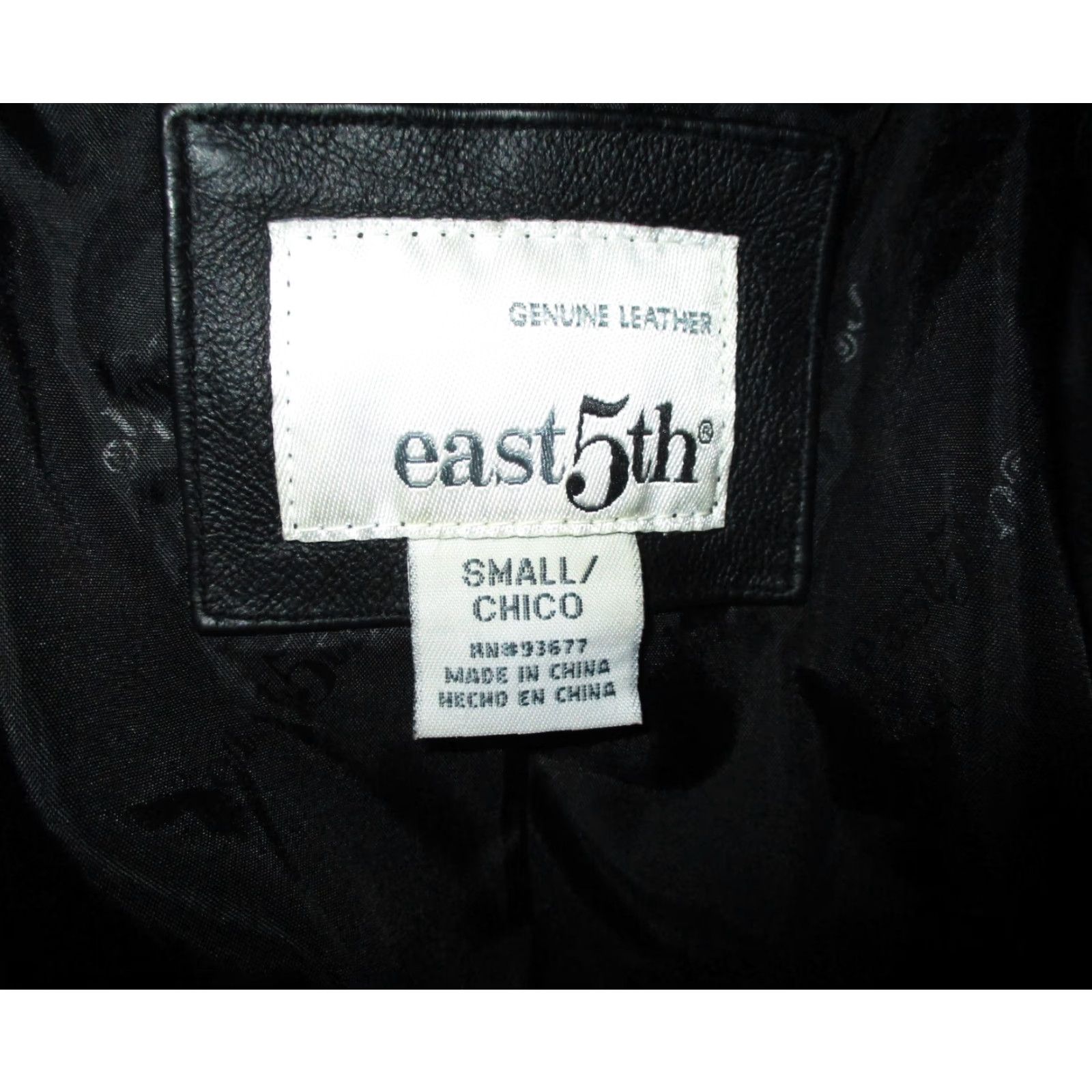 Vintage EAST 5th 100% Leather Jacket Women's Size S Button Size S / US 4 / IT 40 - 6 Thumbnail