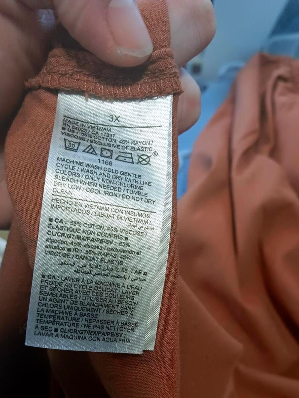 Old Navy Old Navy Women's 3X Rust Orange Off-Shoulder Maxi Dress Size 3XL / US 20-22 - 4 Thumbnail