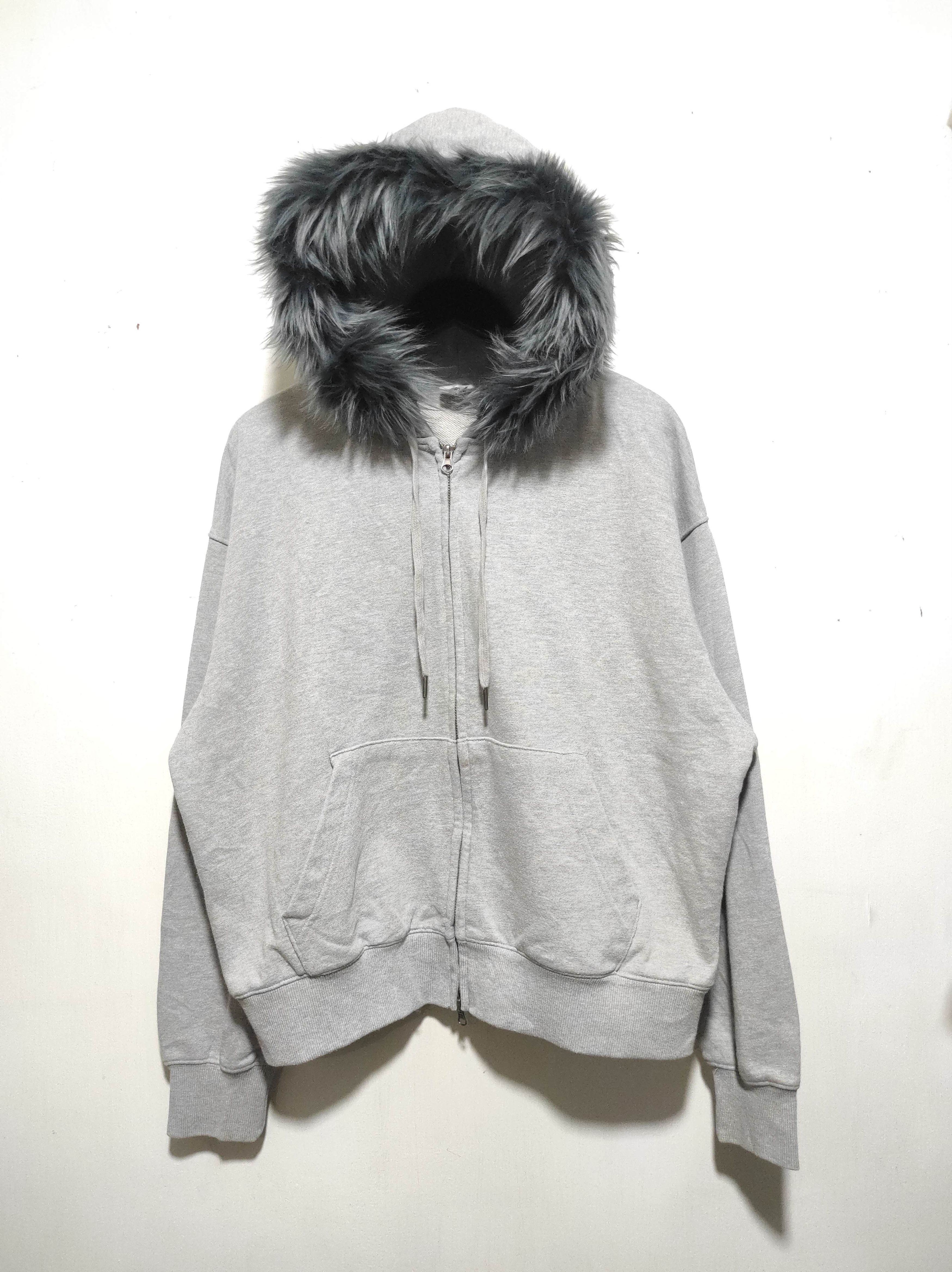 Hysteric Glamour TOFFEE Boxy Double Zip Fur Hoodie i6w9 LBG style Size US M / EU 48-50 / 2 - 7 Thumbnail