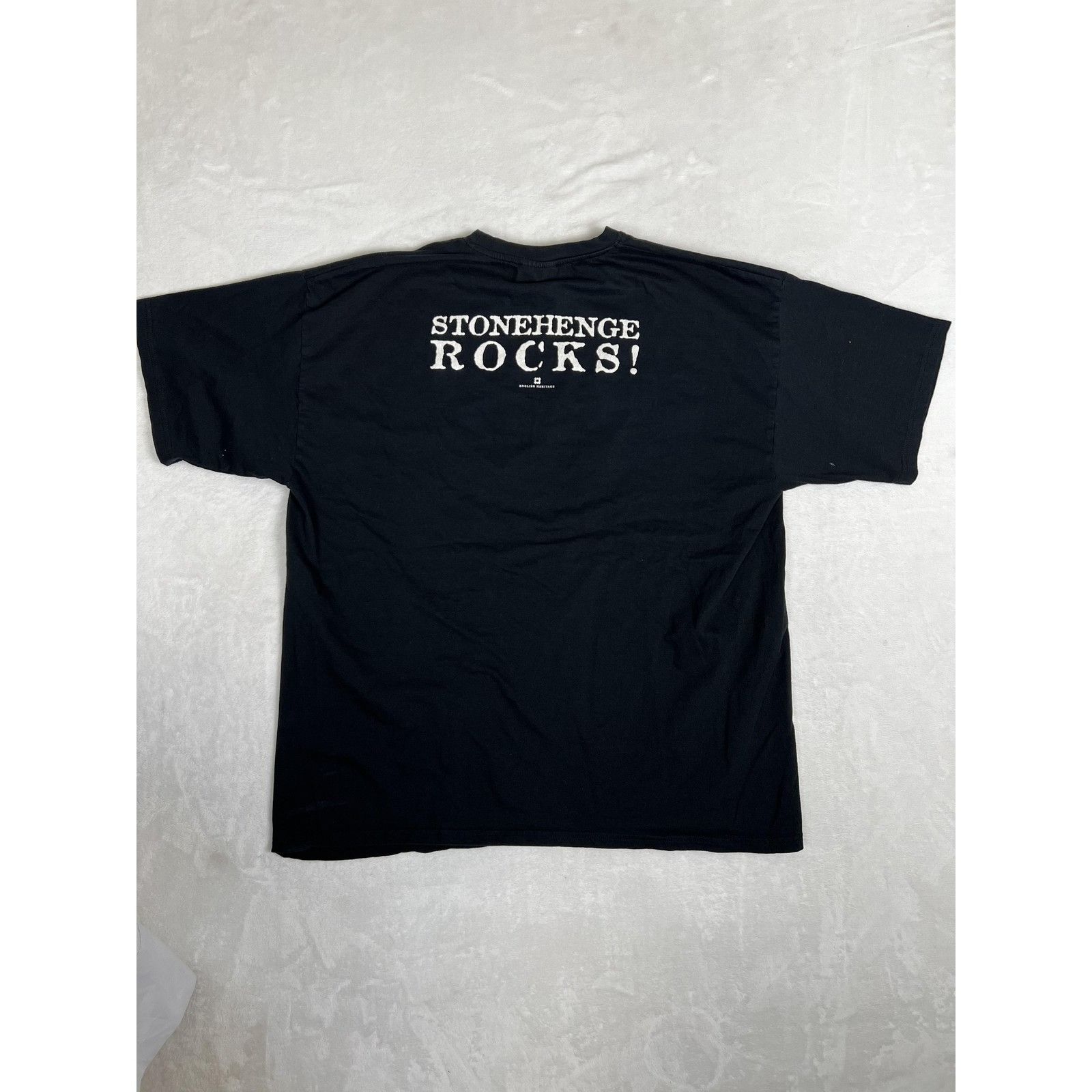 Other Stonehenge Rocks Shirt Mens 2XL Black Graphic T-Shirt Tee En Size US XXL / EU 58 / 5 - 5 Thumbnail