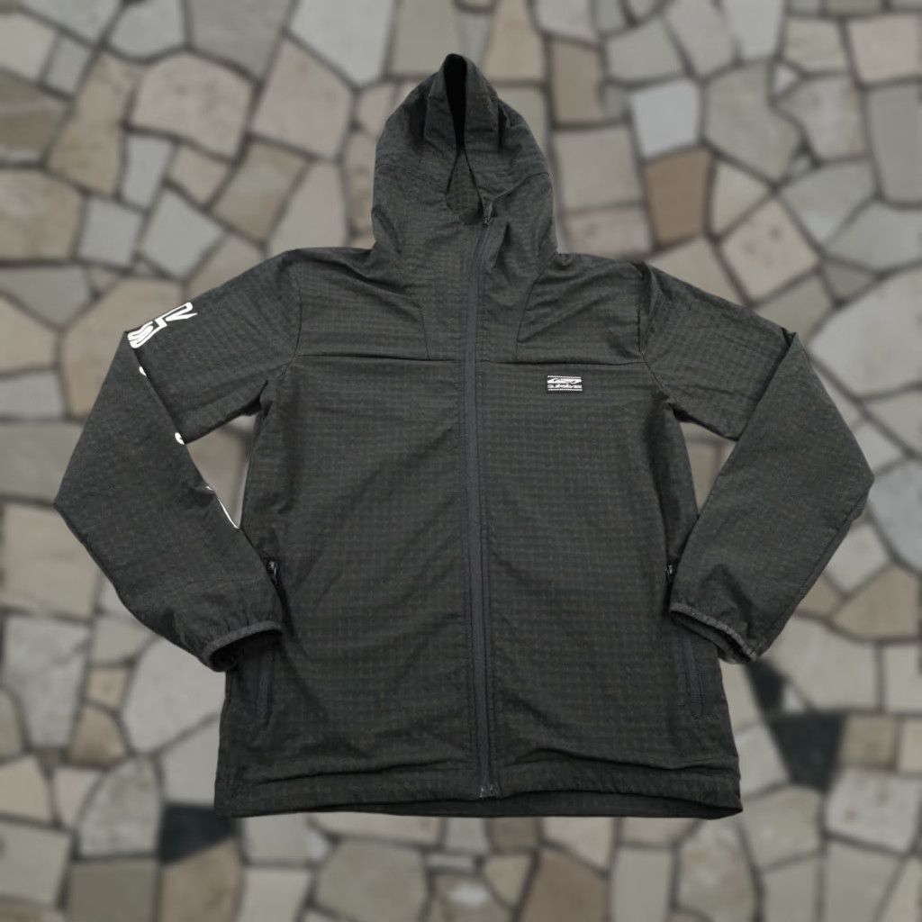 Quiksilver Quiksilver Jacket Mens Small Gray Grid Fleece Lined Endurancey Full Zip Hoodie Size US S / EU 44-46 / 1 - 1 Thumbnail