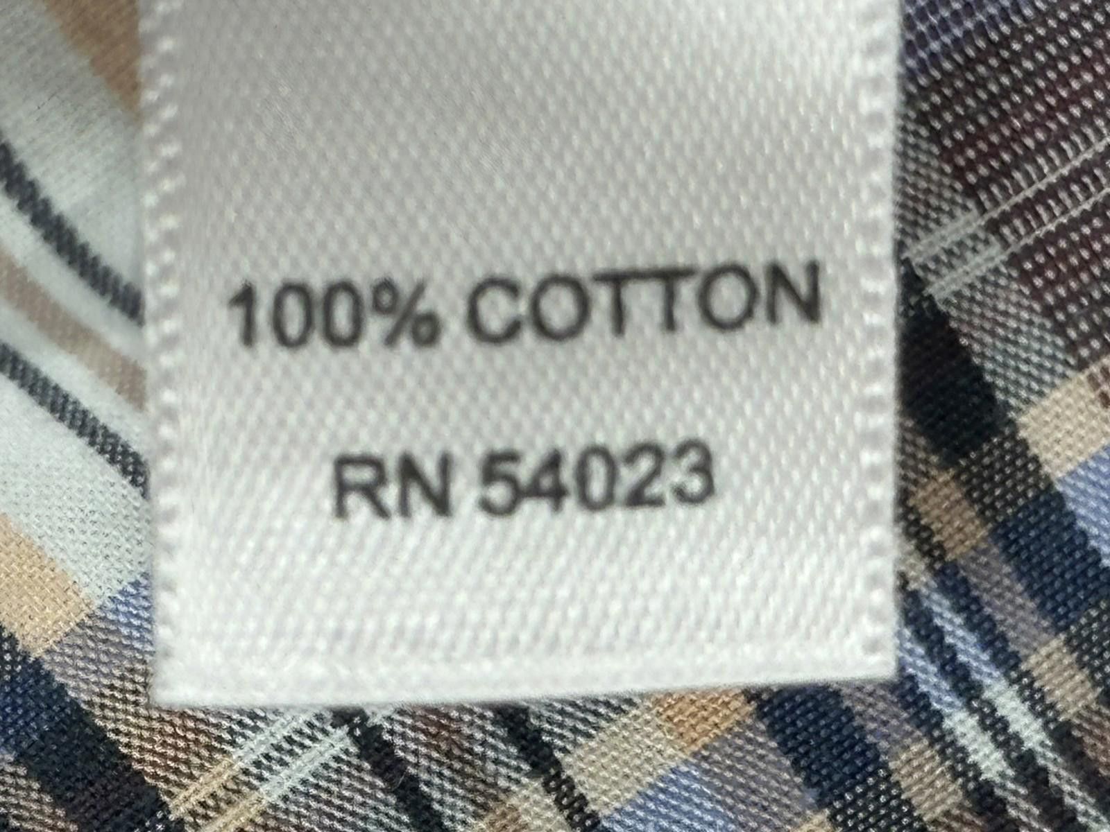 Banana Republic Banana Republic Cotton Brown Plaid Button Up Shirt Mens S Size US S / EU 44-46 / 1 - 8 Thumbnail
