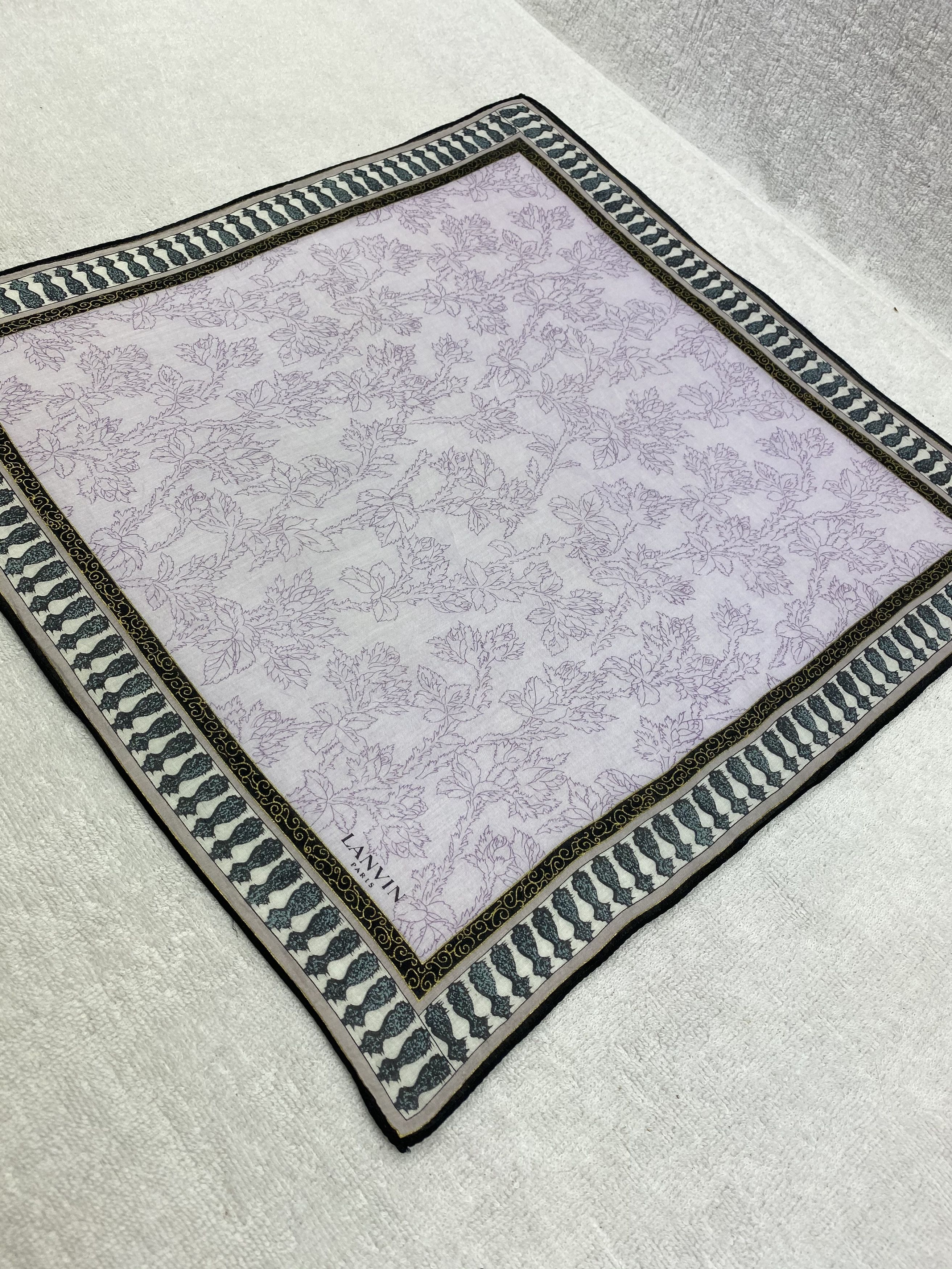 Lanvin Lanvin Handkerchief / Bandana / Neckerchief Size ONE SIZE - 4 Thumbnail