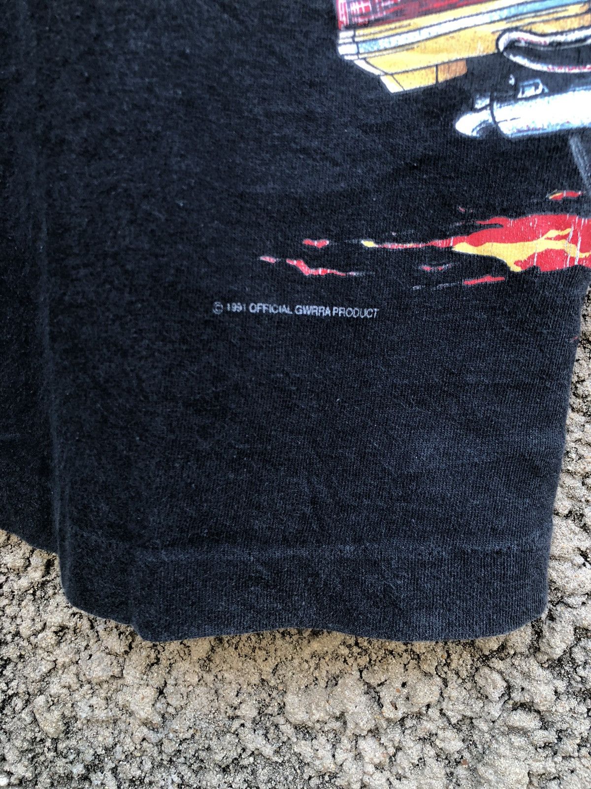 Honda × Vintage Vintage 90s GWRRA Honda Goldwing OverPrint Tshirt Size US L / EU 52-54 / 3 - 4 Thumbnail