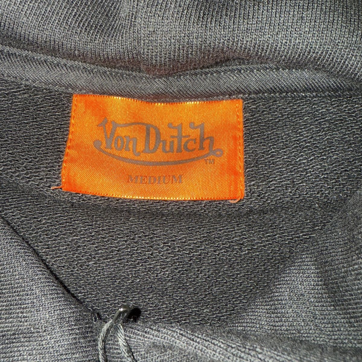 Von Dutch Von Dutch Black Hoodie with purple rhinestones Size M / US 6-8 / IT 42-44 - 4 Thumbnail