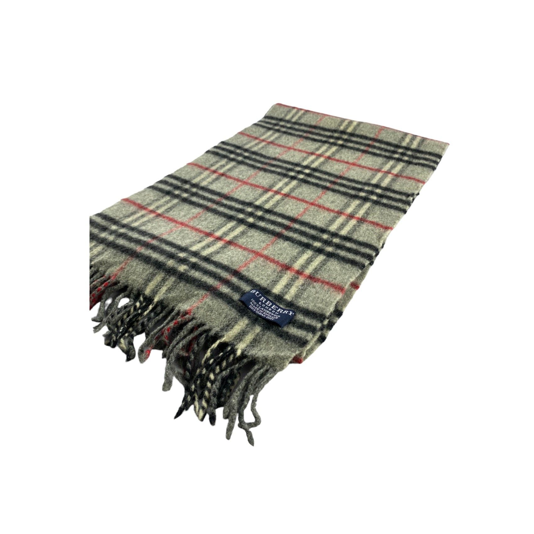 Burberry × Vintage Burberry Scarf / Muffler / Neckwear - WW1060 Size ONE SIZE - 3 Thumbnail