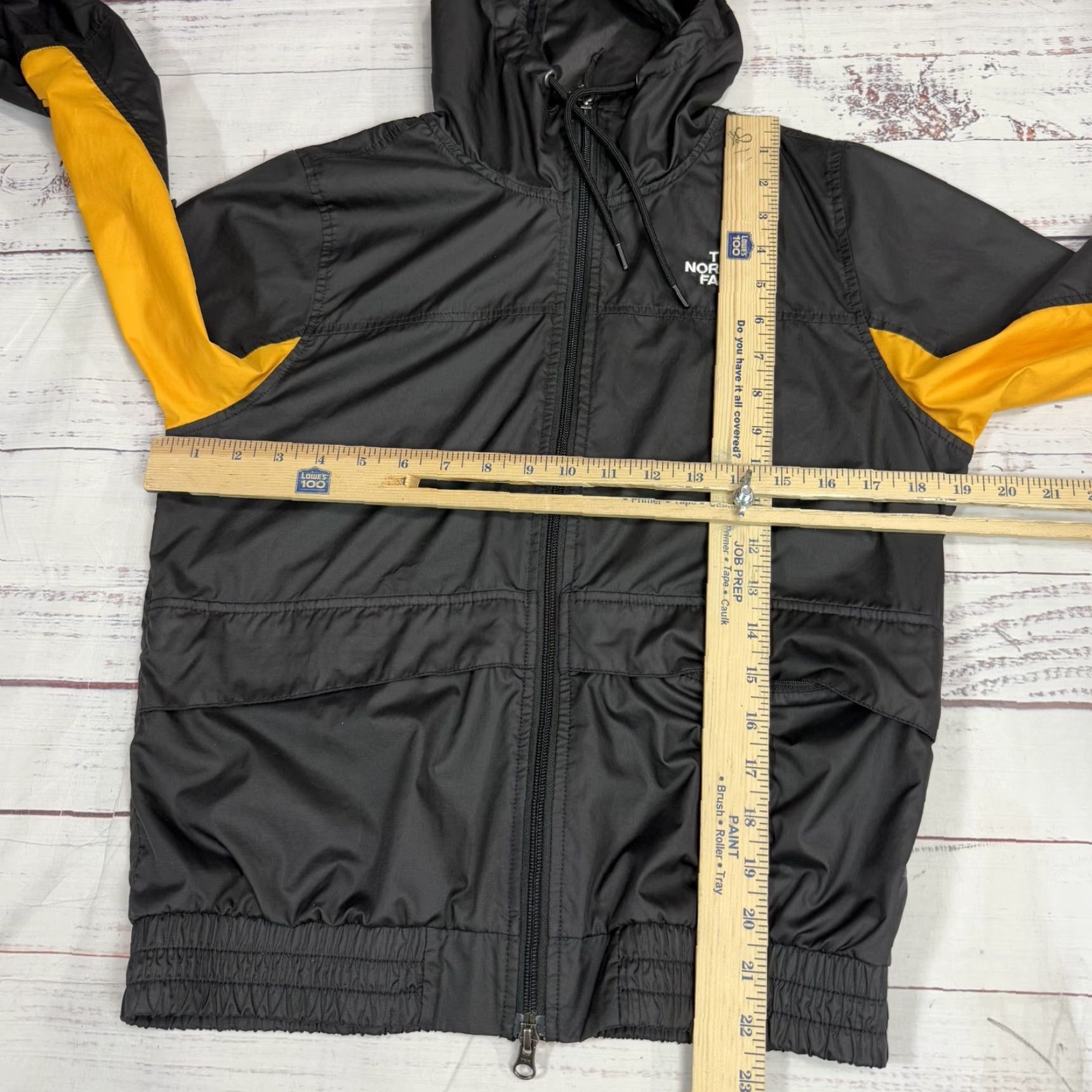 The North Face VINTAGE The North Face Himalayan Wind Shell Jacket Women's Black S Hooded Full Zip Windbreaker Size S / US 4 / IT 40 - 2 Thumbnail