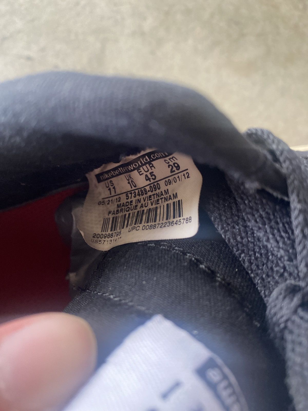 Nike × Supreme OG Nike Supreme Force Black Canvas Size US 11 / EU 44 - 11 Thumbnail