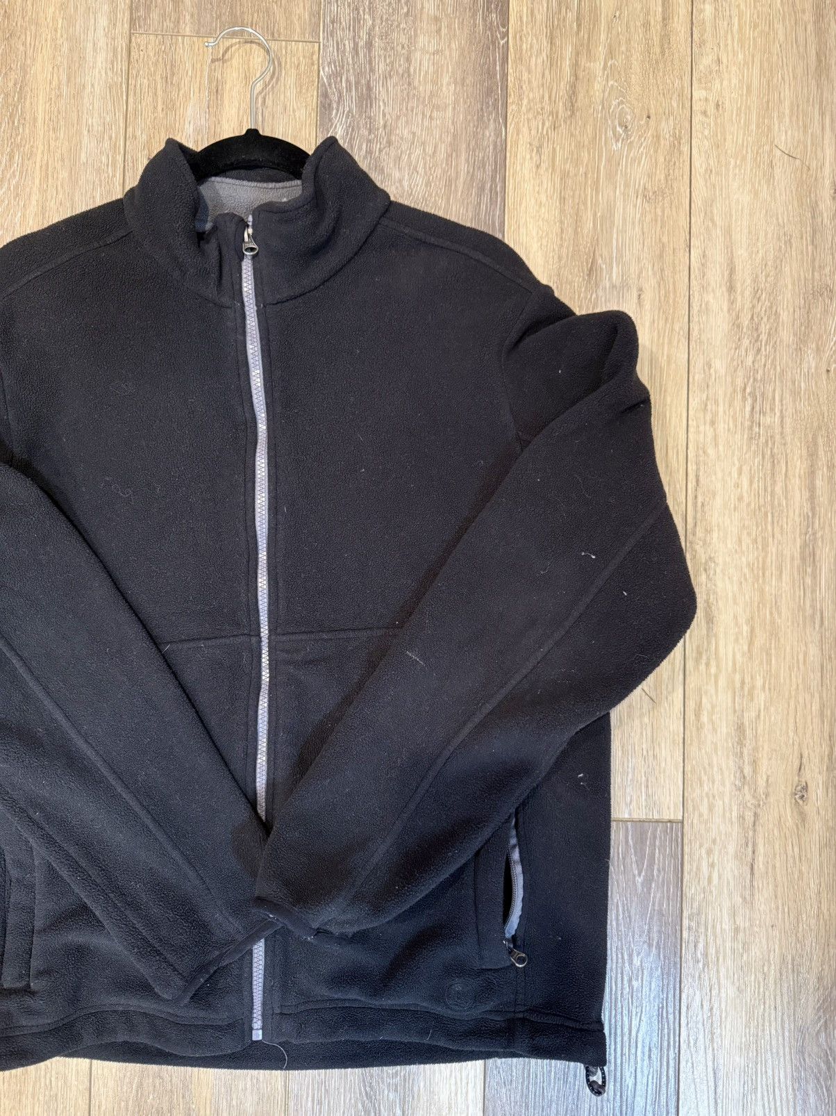 Vintage 🚨 BLACK zip up FLEECE 🚨 Size US S / EU 44-46 / 1 - 2 Thumbnail