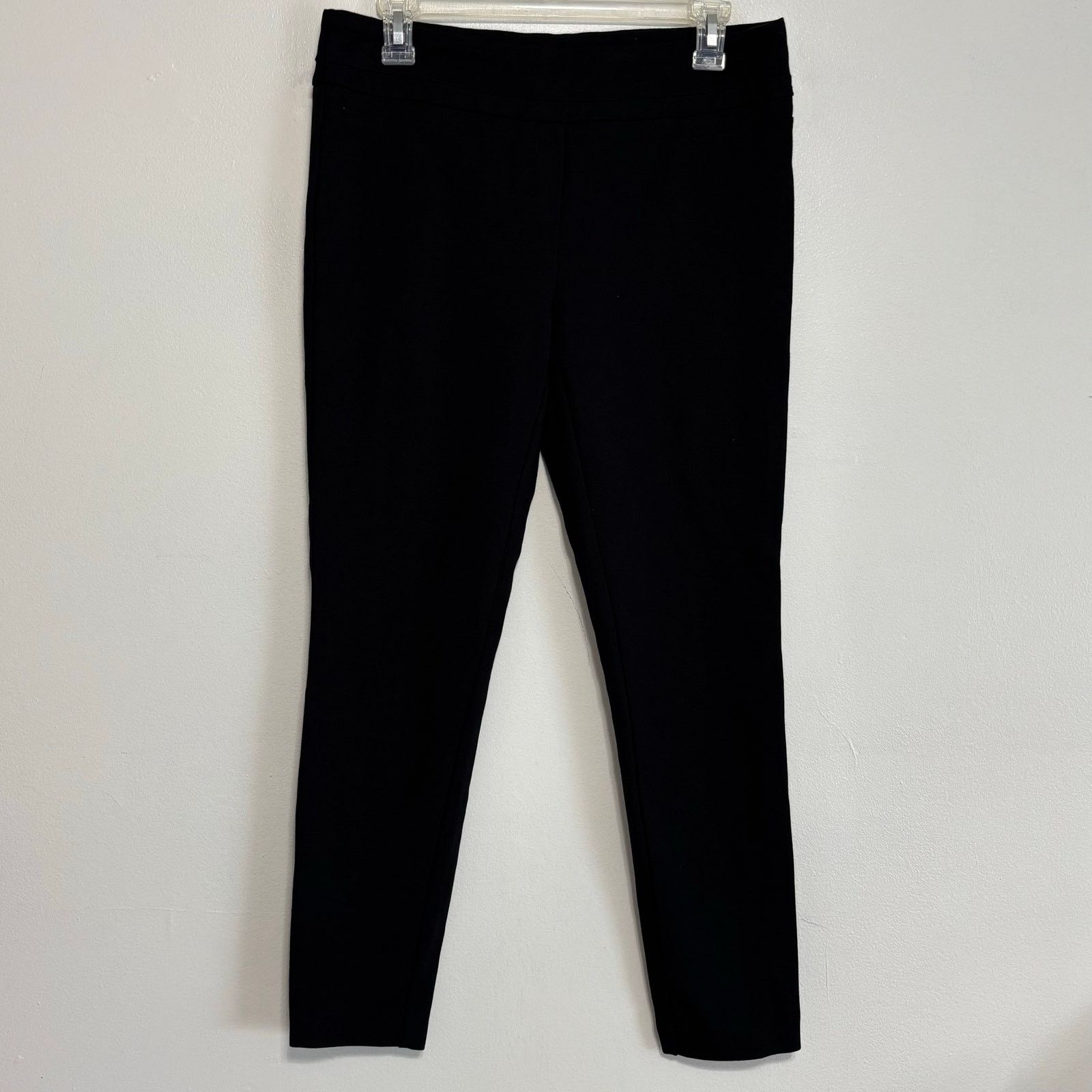 Other Dalia Black Pull-On Ankle Pants Size 8 Size 30" / US 8 / IT 44 - 1 Thumbnail