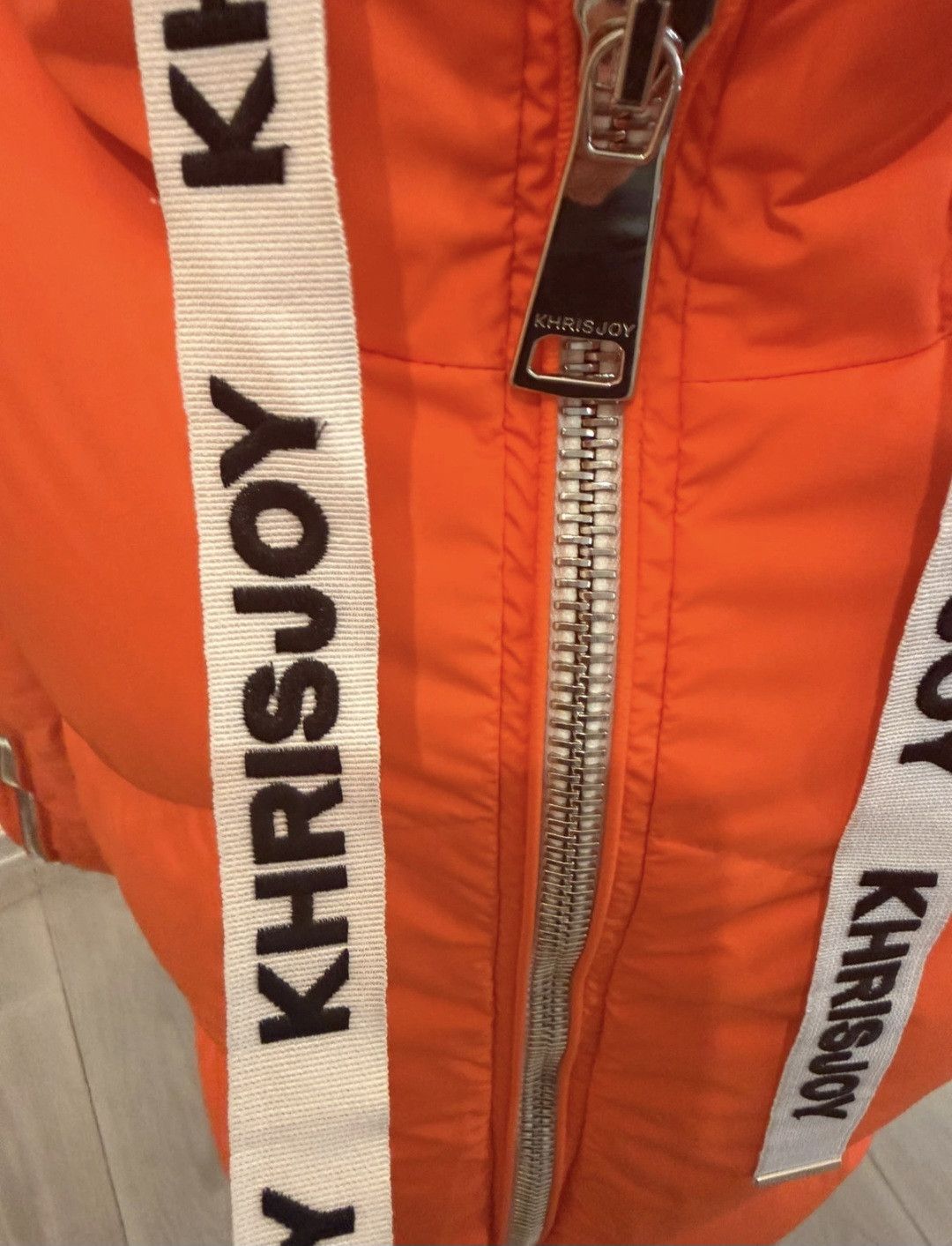 Khrisjoy Khrisjoy Oversized Down Puffer Jacket Bright Orange Size S / US 4 / IT 40 - 7 Thumbnail