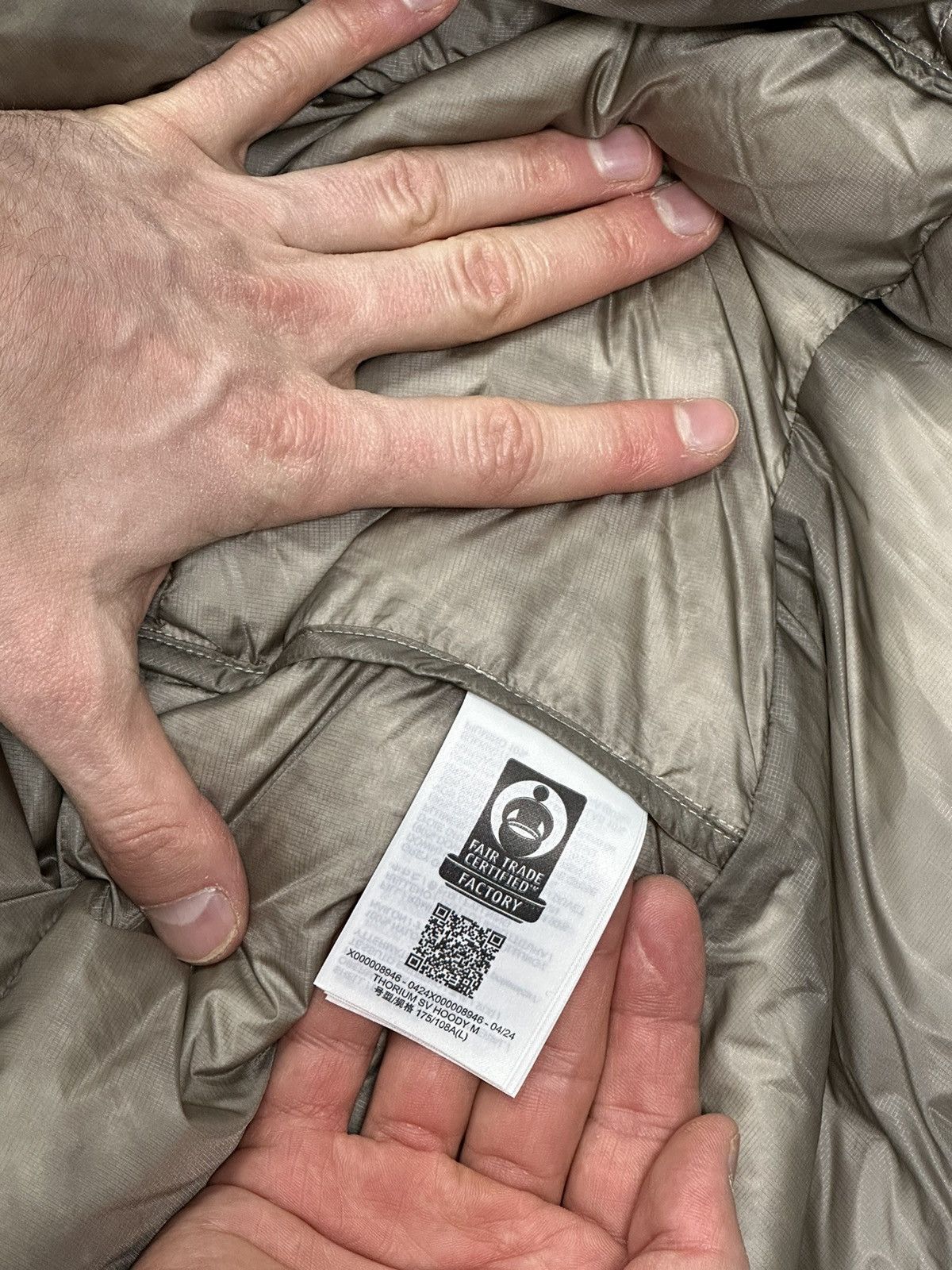 Arc'teryx Arcteryx Thorium SV Hoody Mens Puffer Down Jacket (L) – New Size US L / EU 52-54 / 3 - 9 Thumbnail