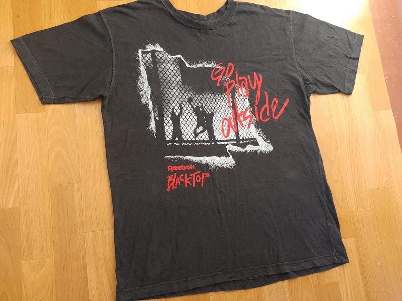 Reebok Reebok Blacktop t-shirt, vintage, 90s, basketball size L Size US L / EU 52-54 / 3 - 2 Thumbnail