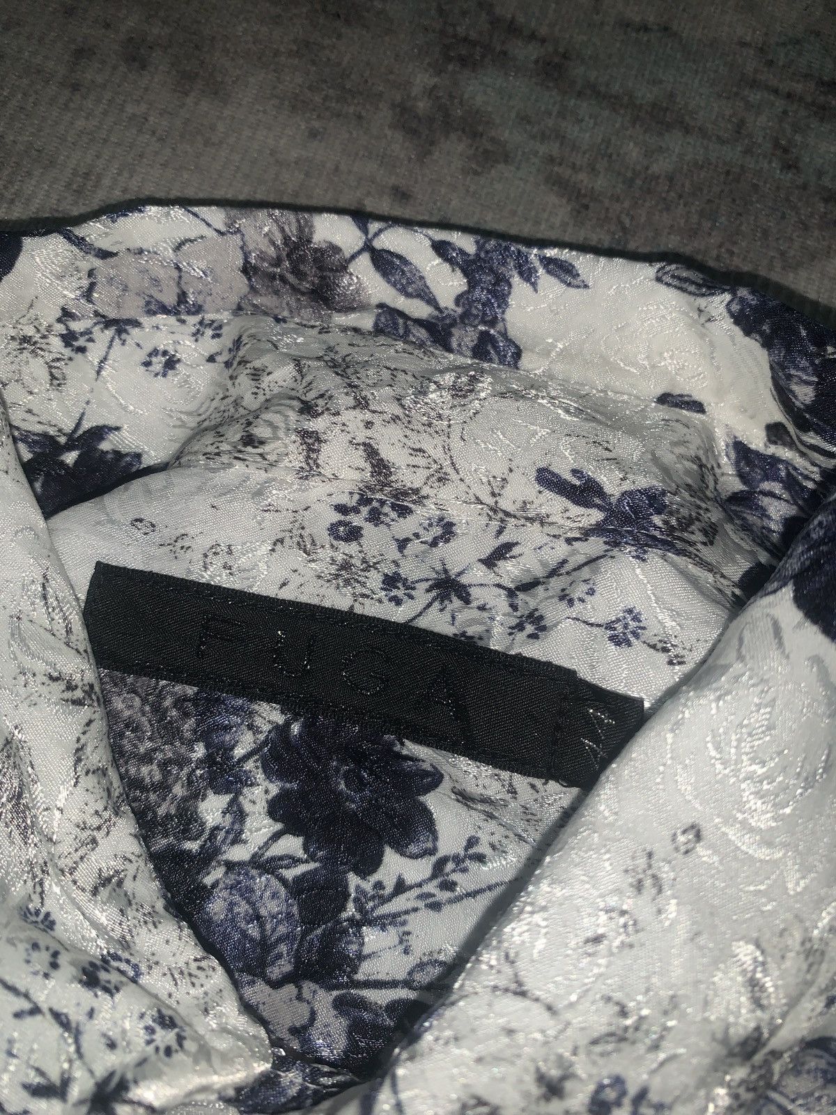 Other FUGA Floral Shirt Three-quarter Sleeve Silver Men's Size US S / EU 44-46 / 1 - 5 Thumbnail
