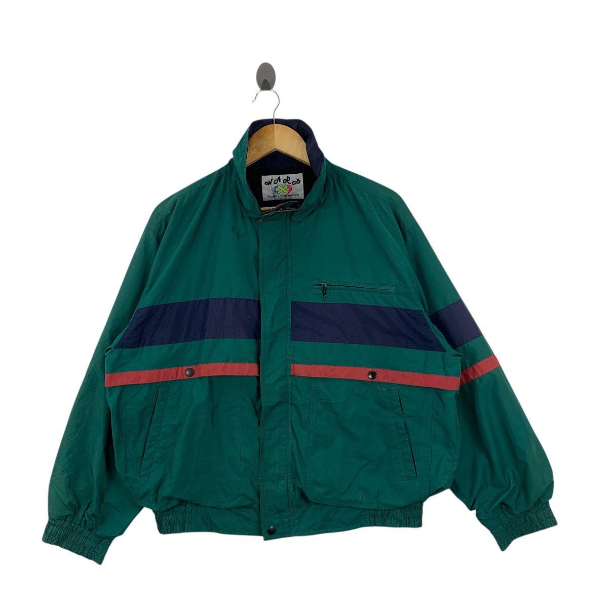 Vintage Vintage 90s WARP INFINITY COLLECTION Classic Design Jacket Size L / US 10 / IT 46 - 3 Thumbnail