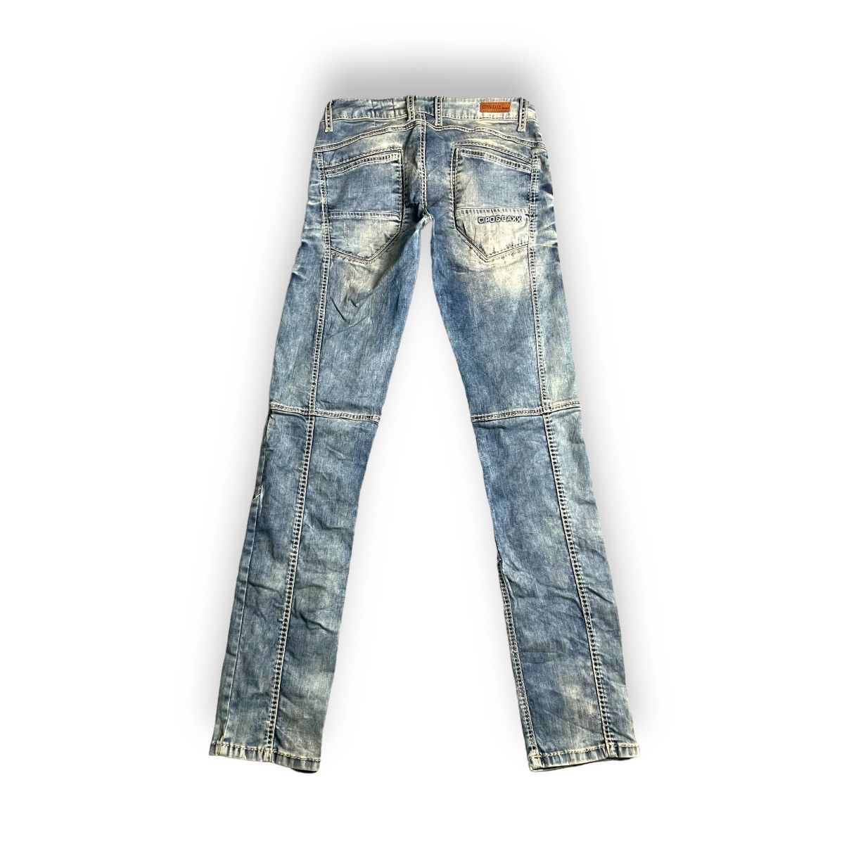 Hysteric Glamour CIPO BAXX WASHED BLEACH SKINNY FIT DENIM PANTS Size 28" / US 6 / IT 42 - 2 Thumbnail