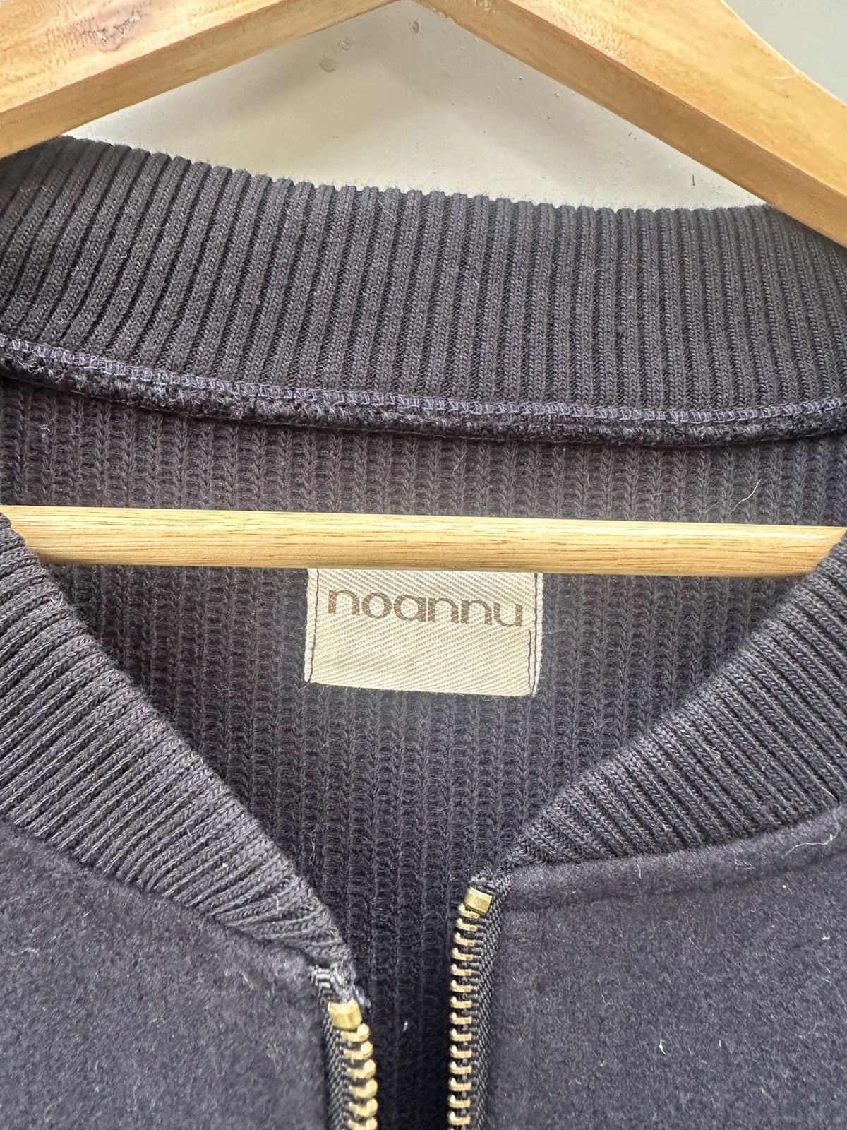 Japanese Brand 👹Noannu Baggy Bomber Jacket Size US L / EU 52-54 / 3 - 7 Thumbnail
