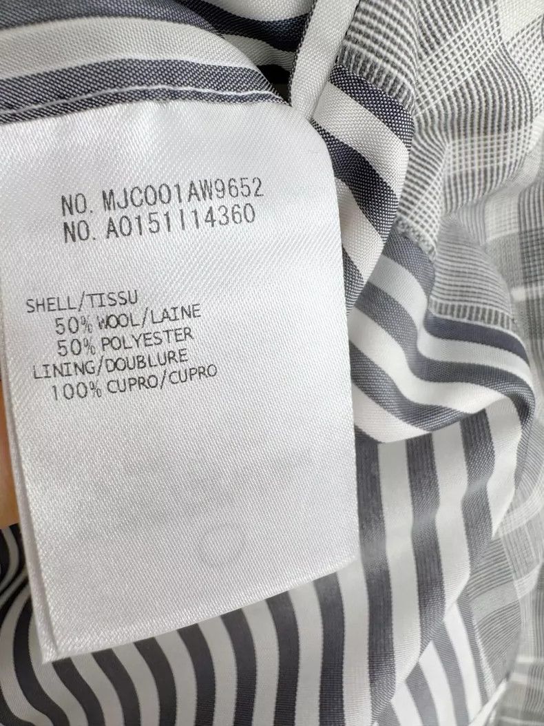 Thom Browne Thom Browne size0 A woolen plaid jacket Size 34S - 5 Thumbnail
