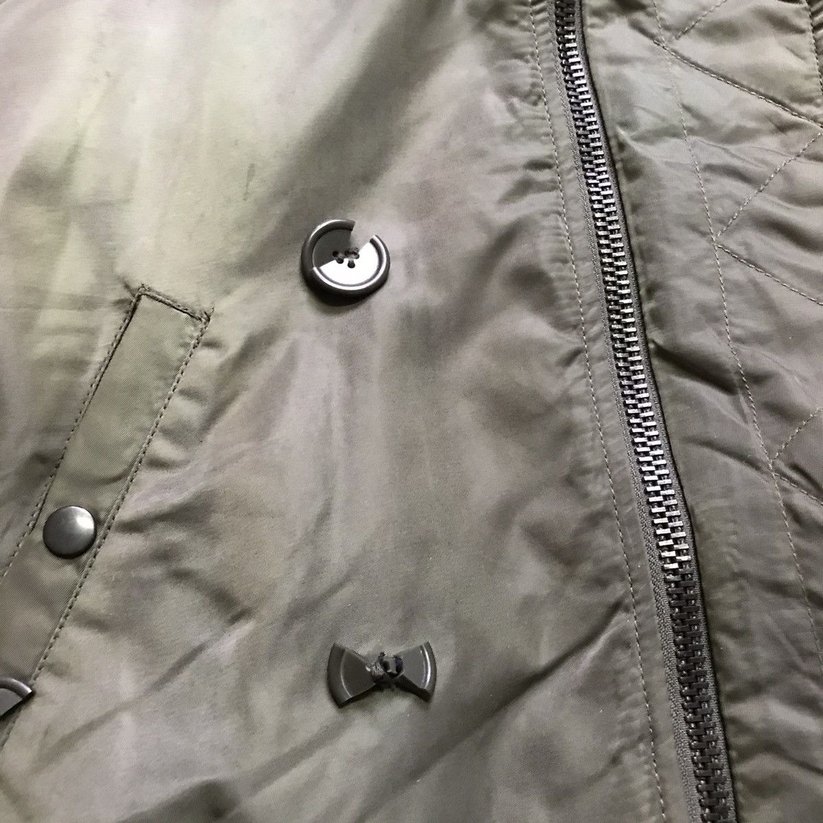 Avirex RARE VINTAGE AVIREX BOMBER FAUX FUR PARKA SUN FADED JACKET Size US L / EU 52-54 / 3 - 19 Thumbnail