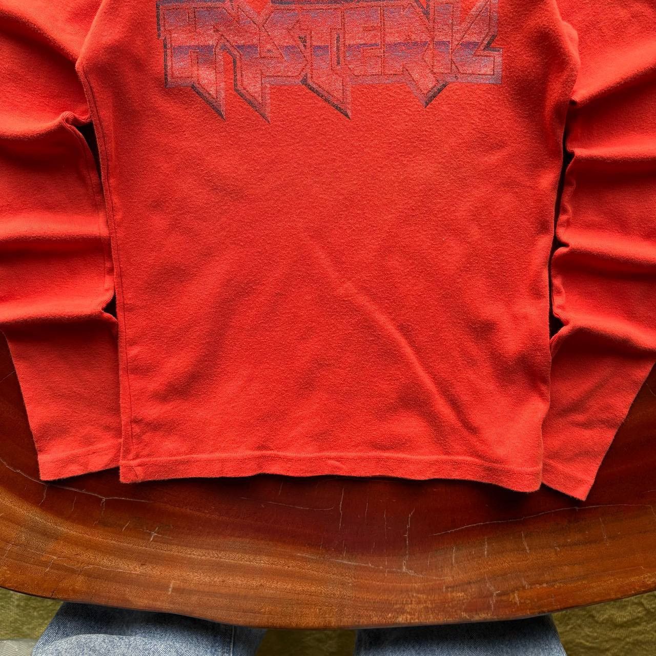 Hysteric Glamour Hysteric Glamour Y2K Chrome Logo Orange Longsleeve Tee Size US XS / EU 42 / 0 - 4 Thumbnail