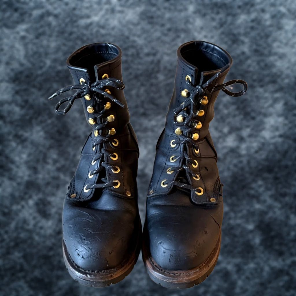 Japanese Brand × Streetwear × Vintage Bazo 1199 black cowboy uggs
