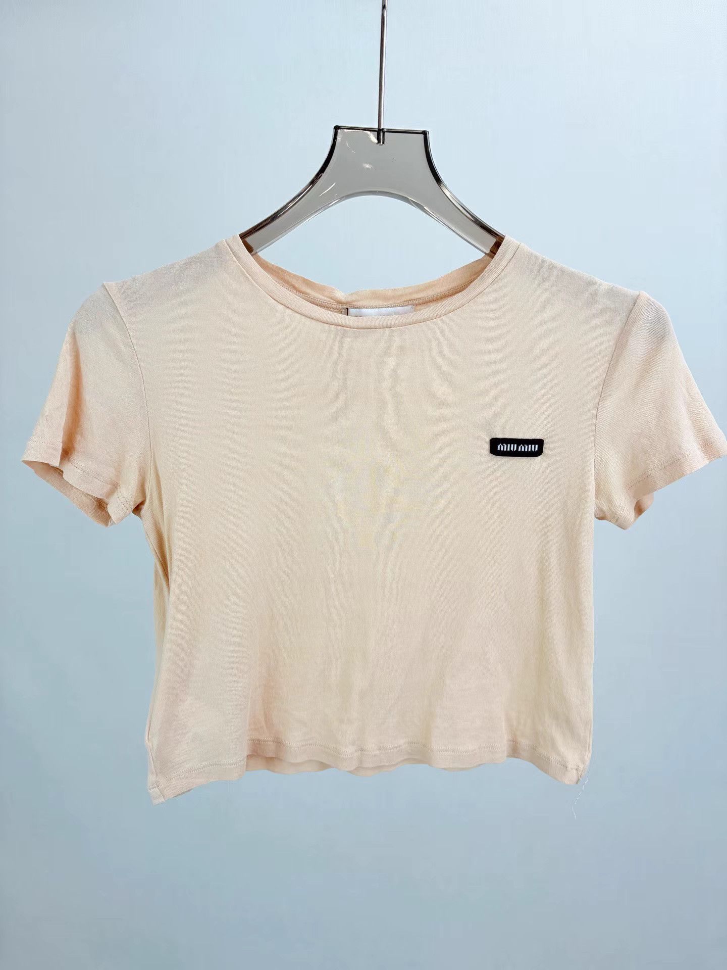 Miu Miu MIUMIU Cropped Short Sleeve Size XS / US 0-2 / IT 36-38 - 1 Thumbnail