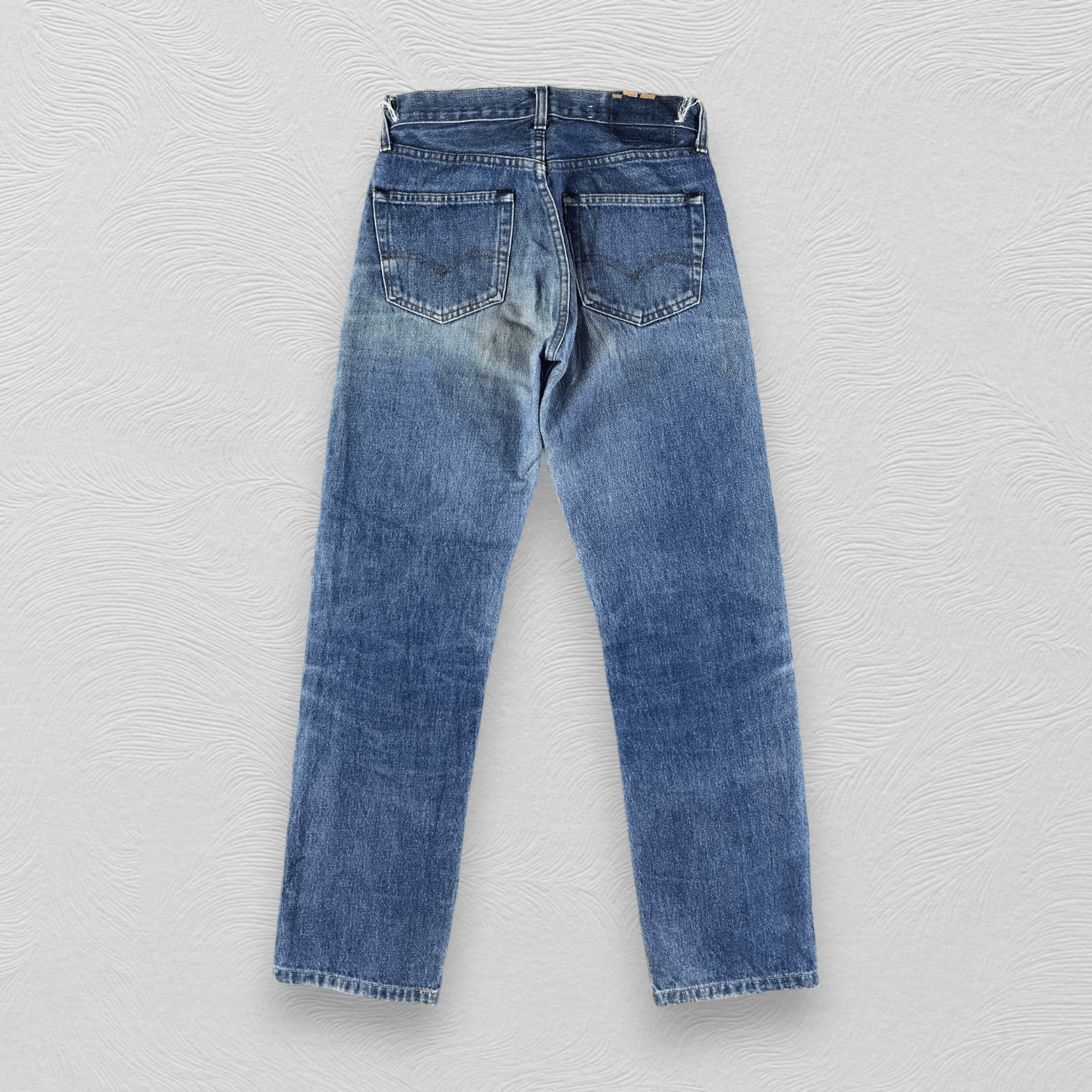 Levi's Vintage Levis 502 Jeans Medium Wash Denim KJ1661 Size US 27 - 2 Thumbnail