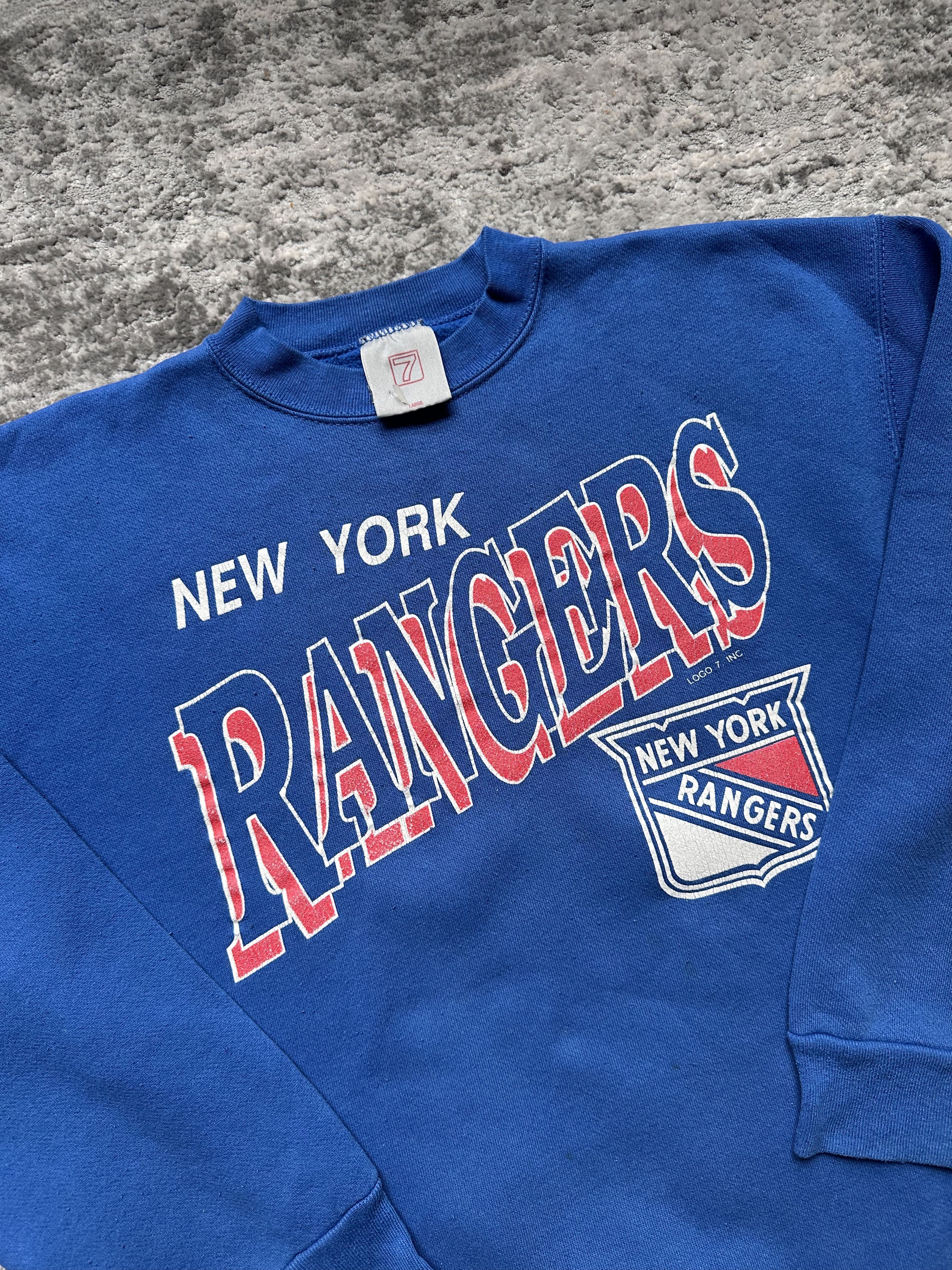 Vintage New York Rangers vintage sweatshirt Size US L / EU 52-54 / 3 - 3 Thumbnail