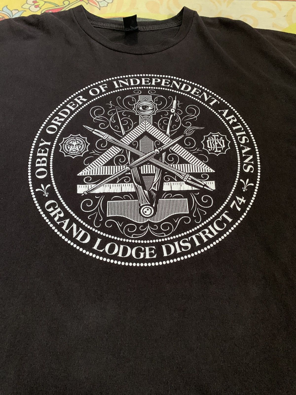 Obey Obey Order Of İndependent Artisans t-Shirt Size US XL / EU 56 / 4 - 7 Thumbnail