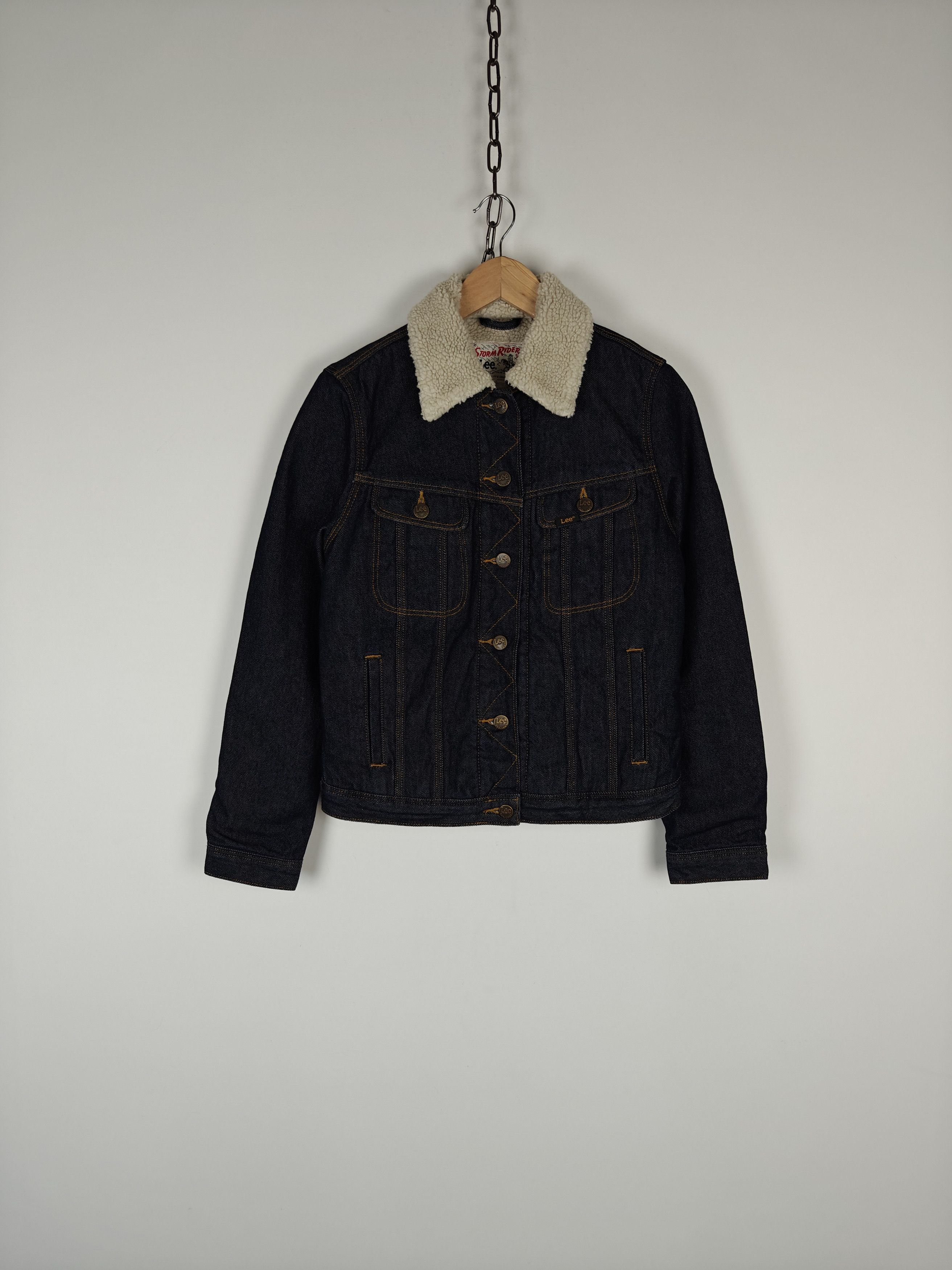 Lee LEE Storm Rider Denim Jacket Sherpa size S Size US S / EU 44-46 / 1 - 1 Thumbnail