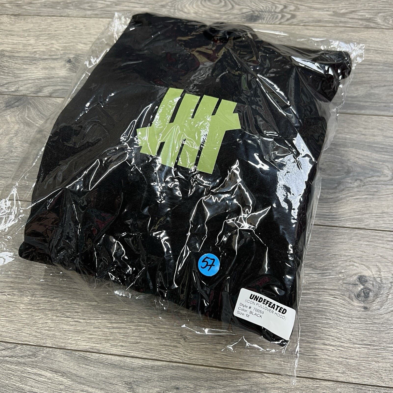 Undefeated Undefeated Icon Pullover Hoodie Size Medium Mens Black Size US M / EU 48-50 / 2 - 9 Thumbnail