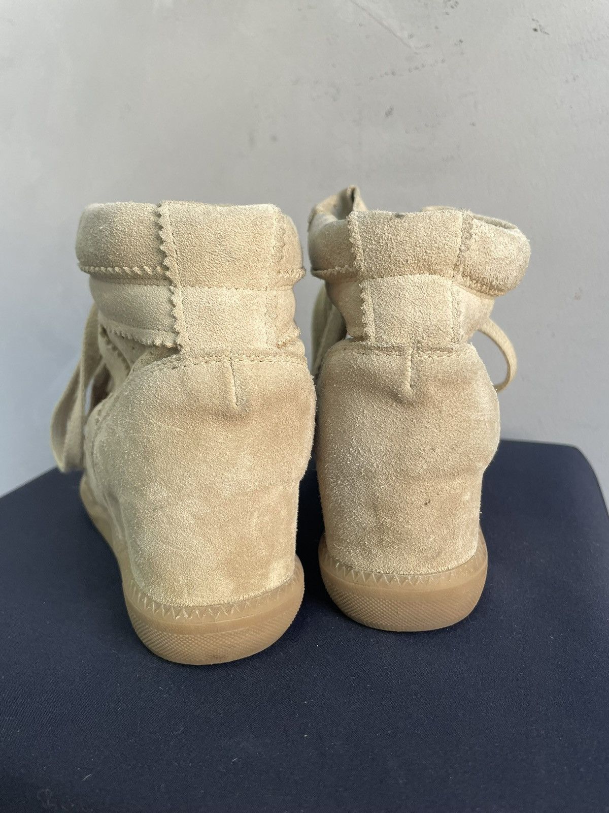 Isabel Marant Isabel Marant Style Sneakers Platform Suede Shoes y2k Size US 7 / IT 37 - 6 Thumbnail