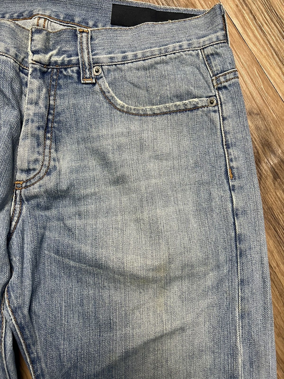 Ring Milano RING Milano Italy Men’s Straight Leg Denim Jeans (45) Size US 30 / EU 46 - 4 Thumbnail