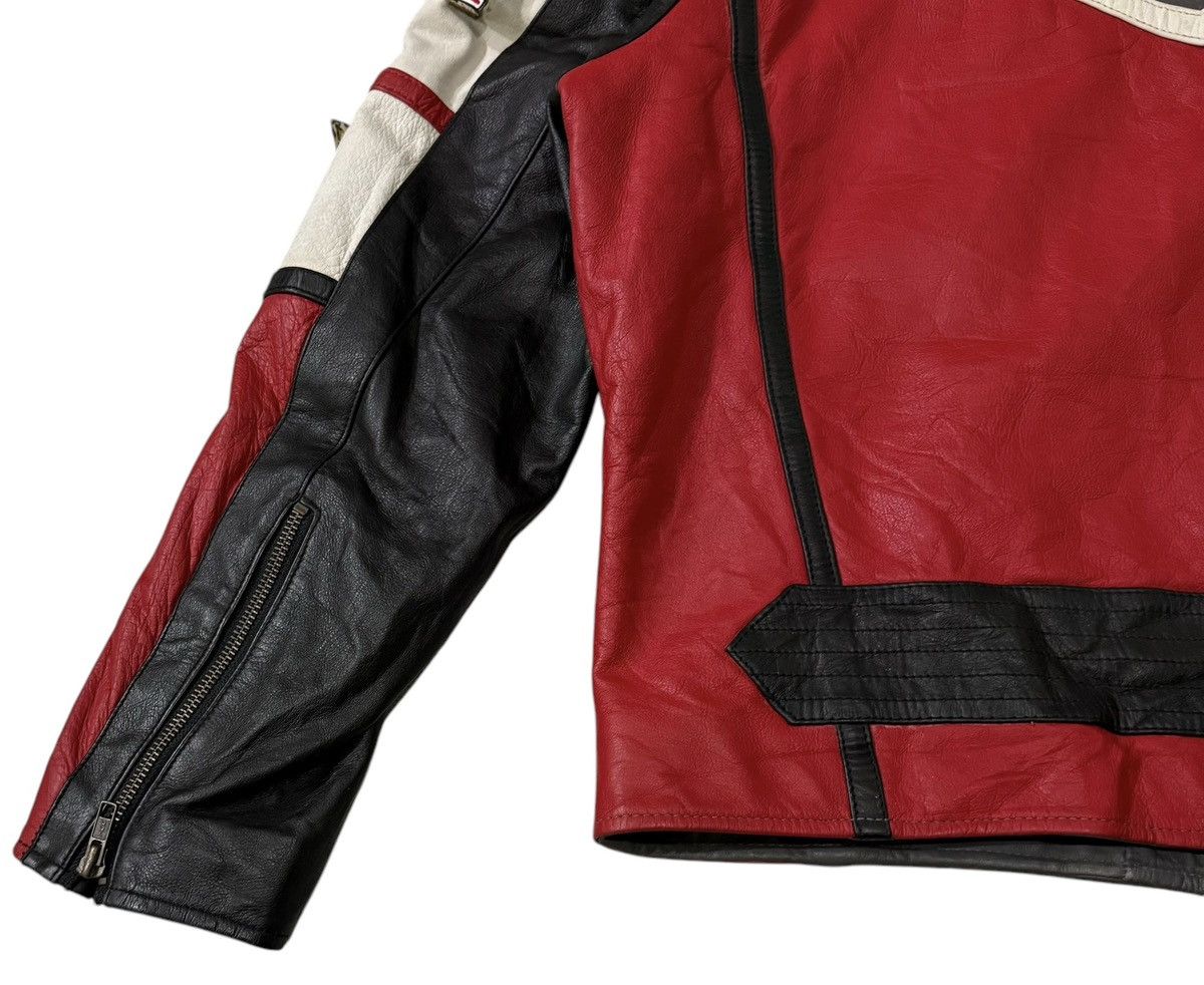 Japanese Brand Ultraman Dyna Bandai Type SG03 Combat Cowhide Leather Jacket Size US L / EU 52-54 / 3 - 17 Thumbnail