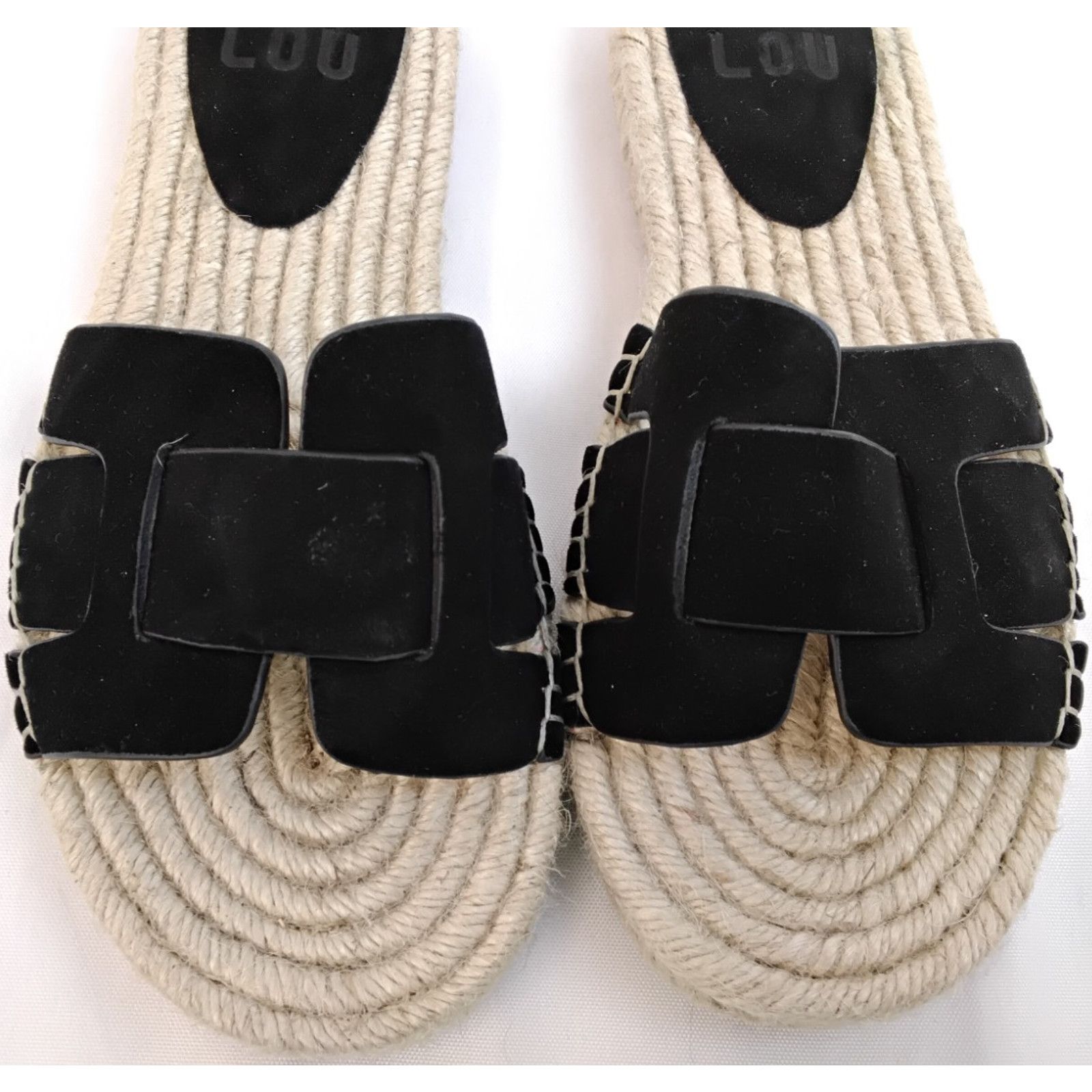 Other Bibi Lou Espadrille Sandals EU 39 US Women's 9 Black Suede Size US 9 / IT 39 - 7 Thumbnail